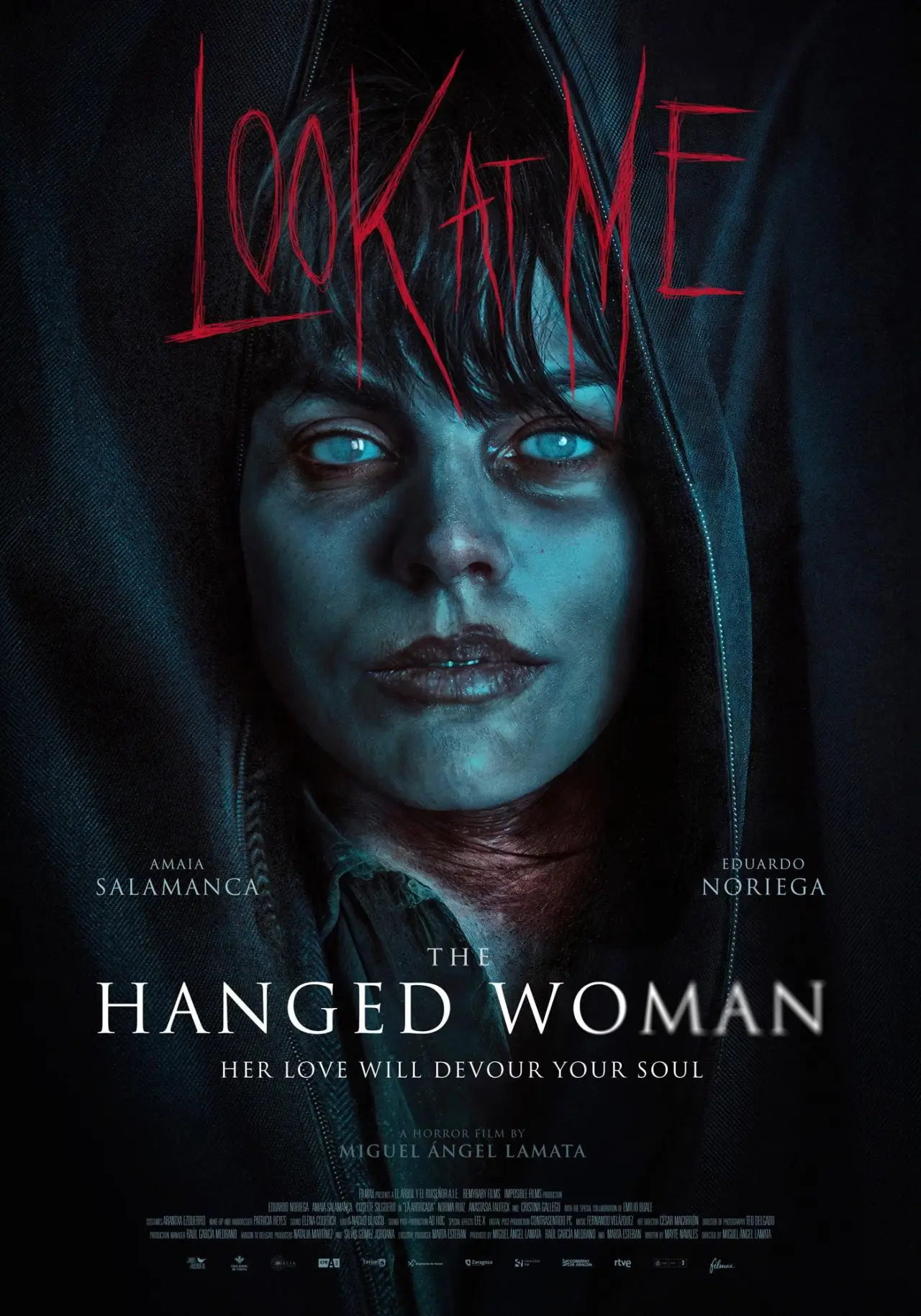 Plakat filmowy "La ahorcada"