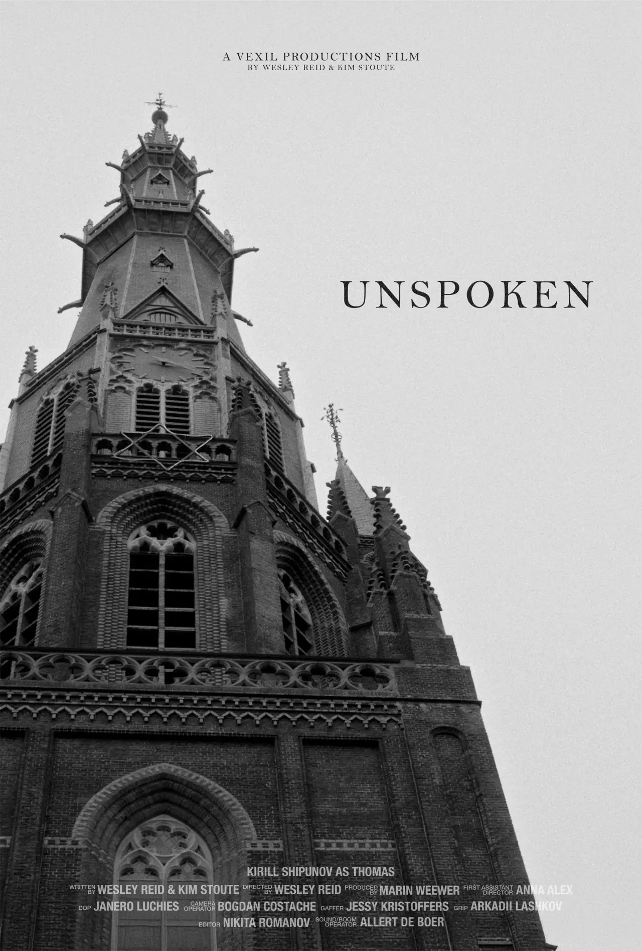 Plakat filmowy "Unspoken"