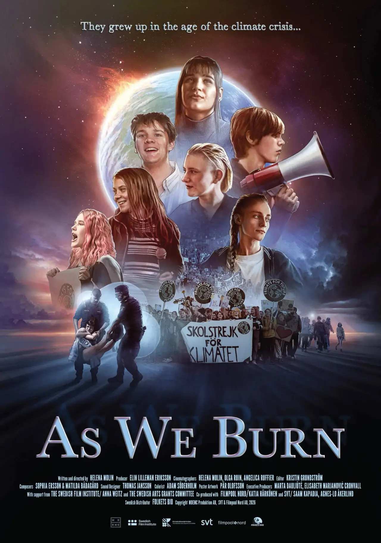 Plakat filmowy "Strejkarna"
