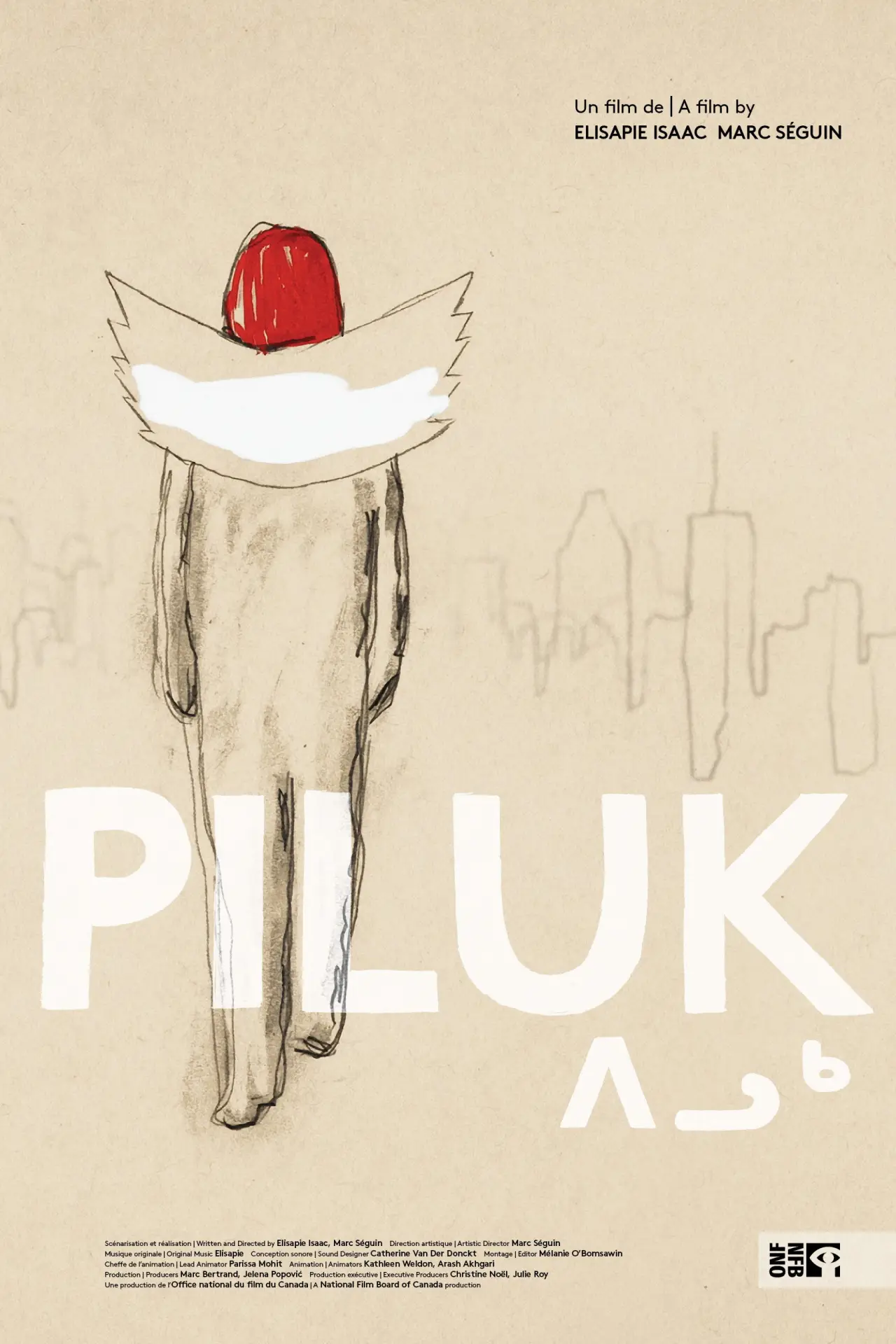 Plakat filmowy "Piluk"