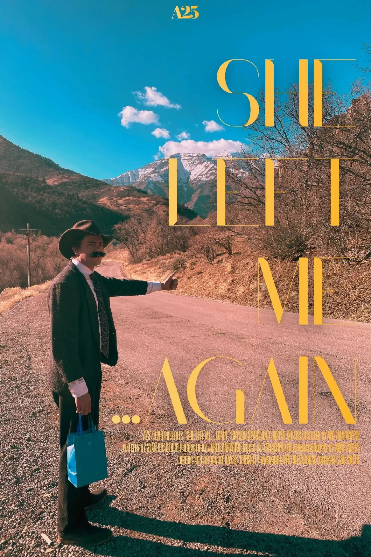 Plakat filmowy "She Left me...Again"
