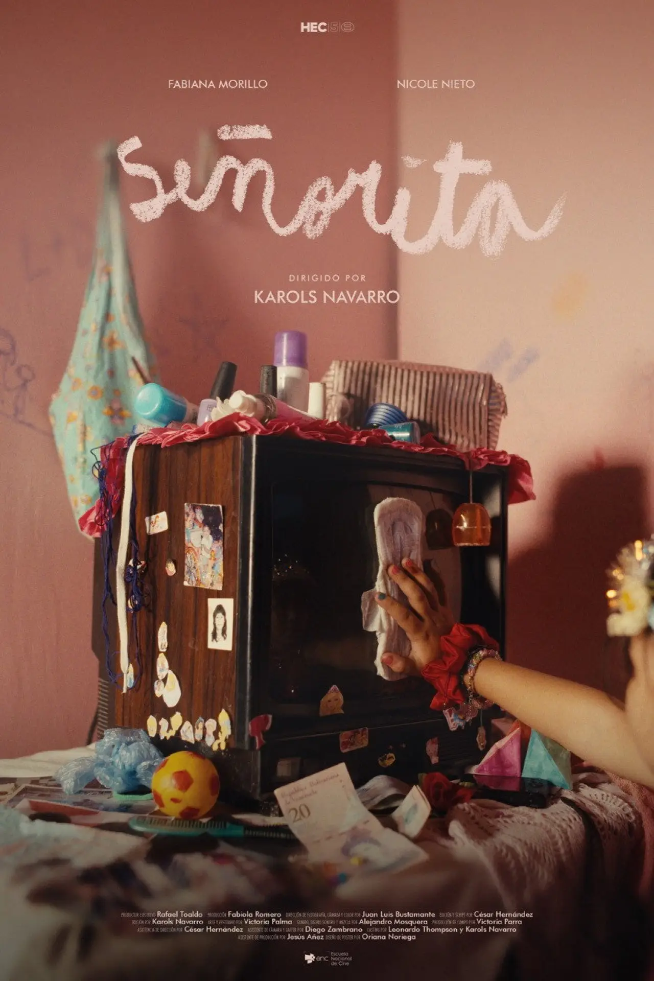Plakat filmowy "Señorita"
