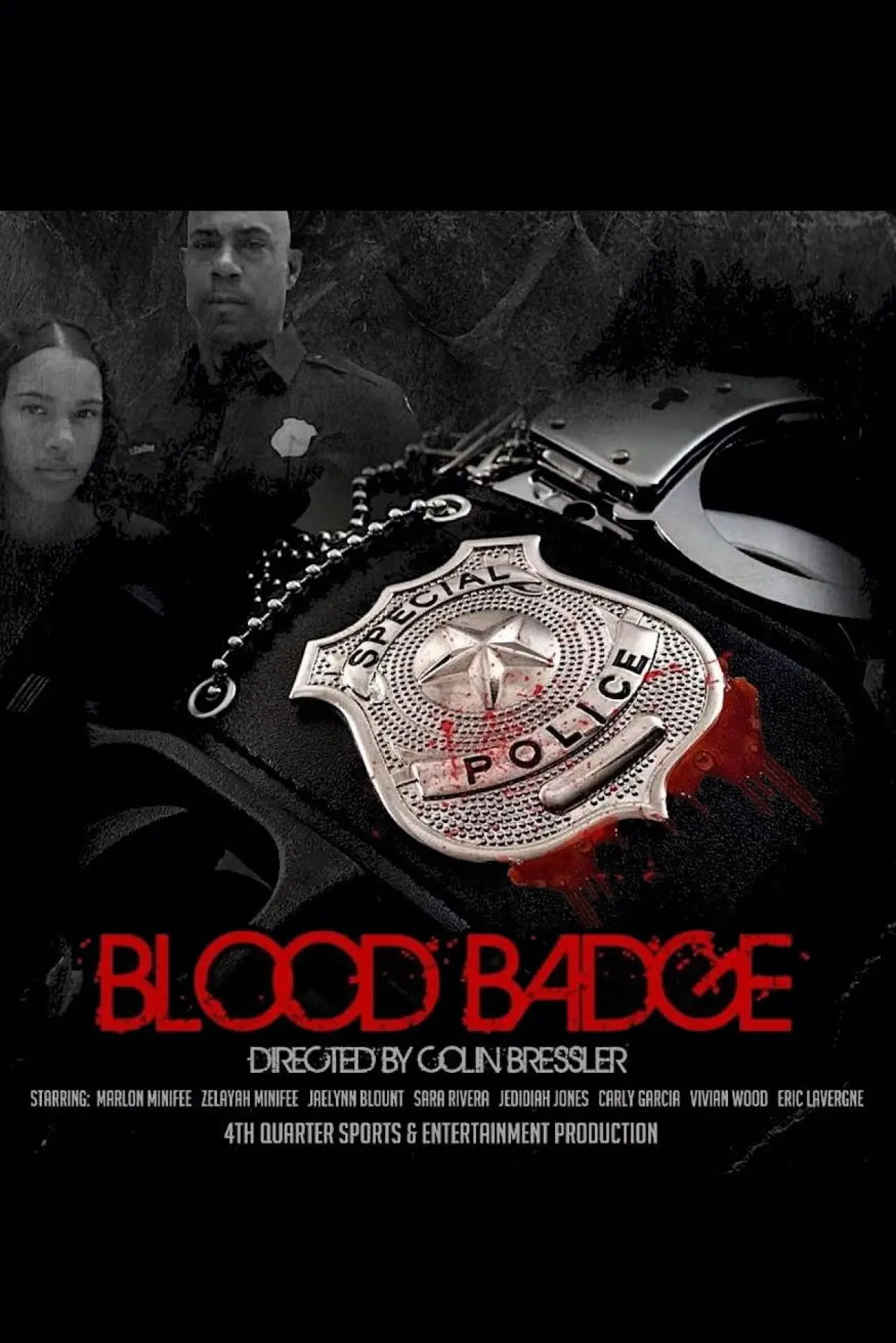 Plakat filmowy "Blood Badge"