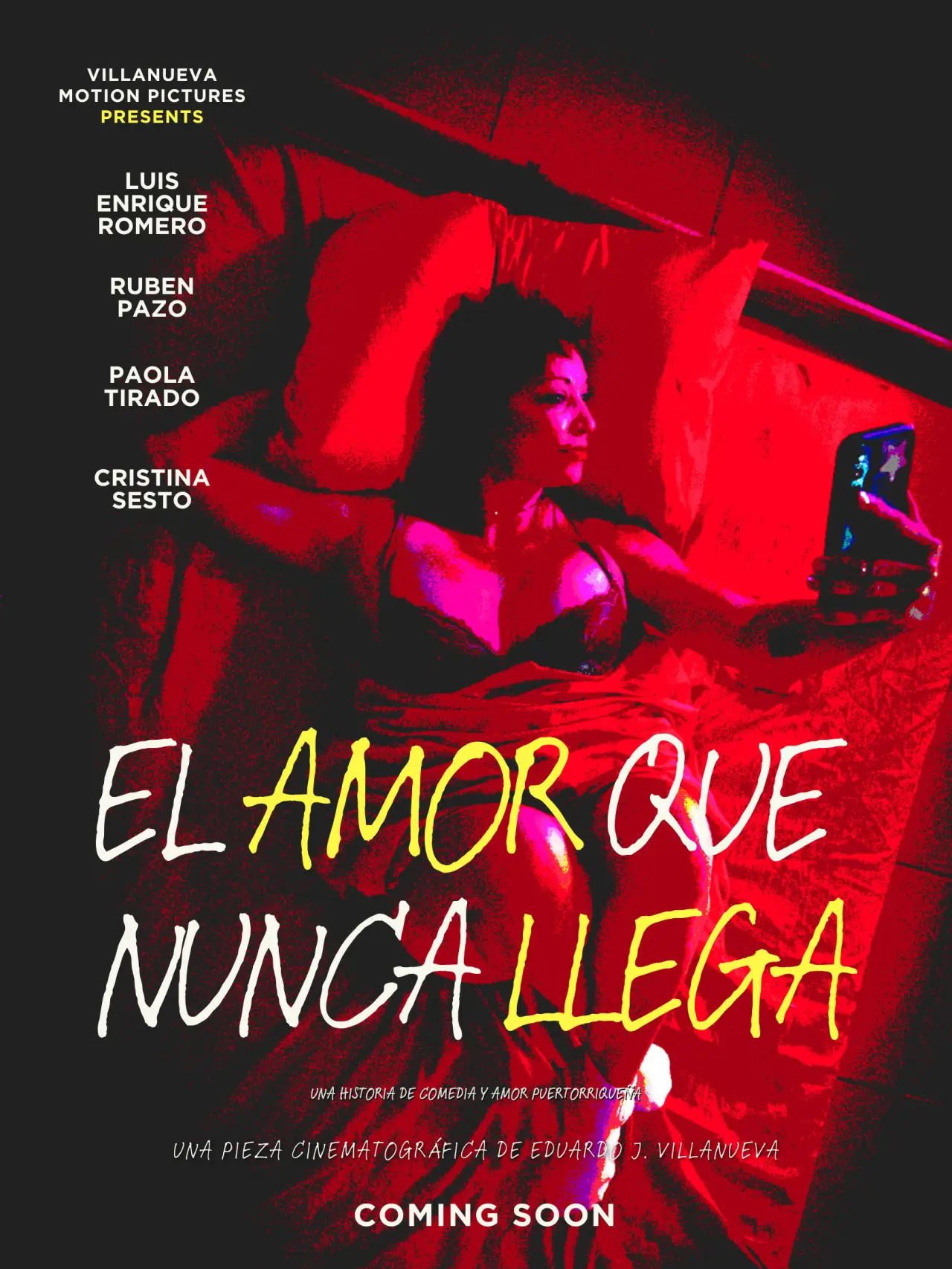 Plakat filmowy "El Amor Que Nunca Llega"