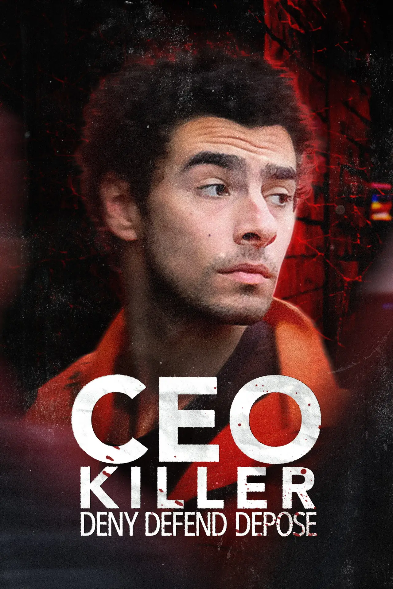 Plakat filmowy "CEO Killer: Deny, Defend, Depose"