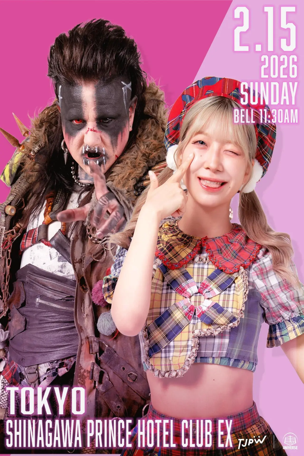 Plakat filmowy "TJPW club eX : Chapter Pause"