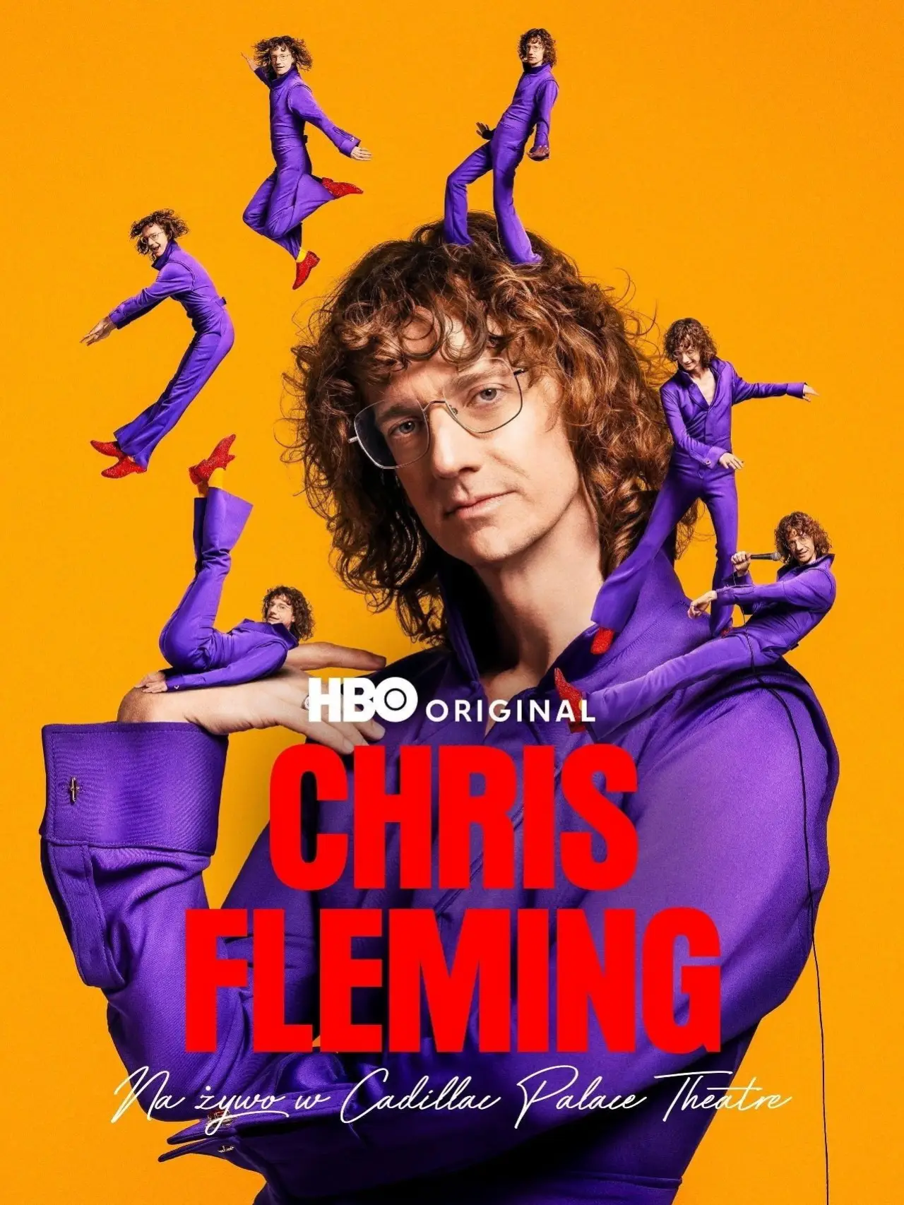 Plakat filmowy "Chris Fleming: Na żywo w Cadillac Palace Theatre"
