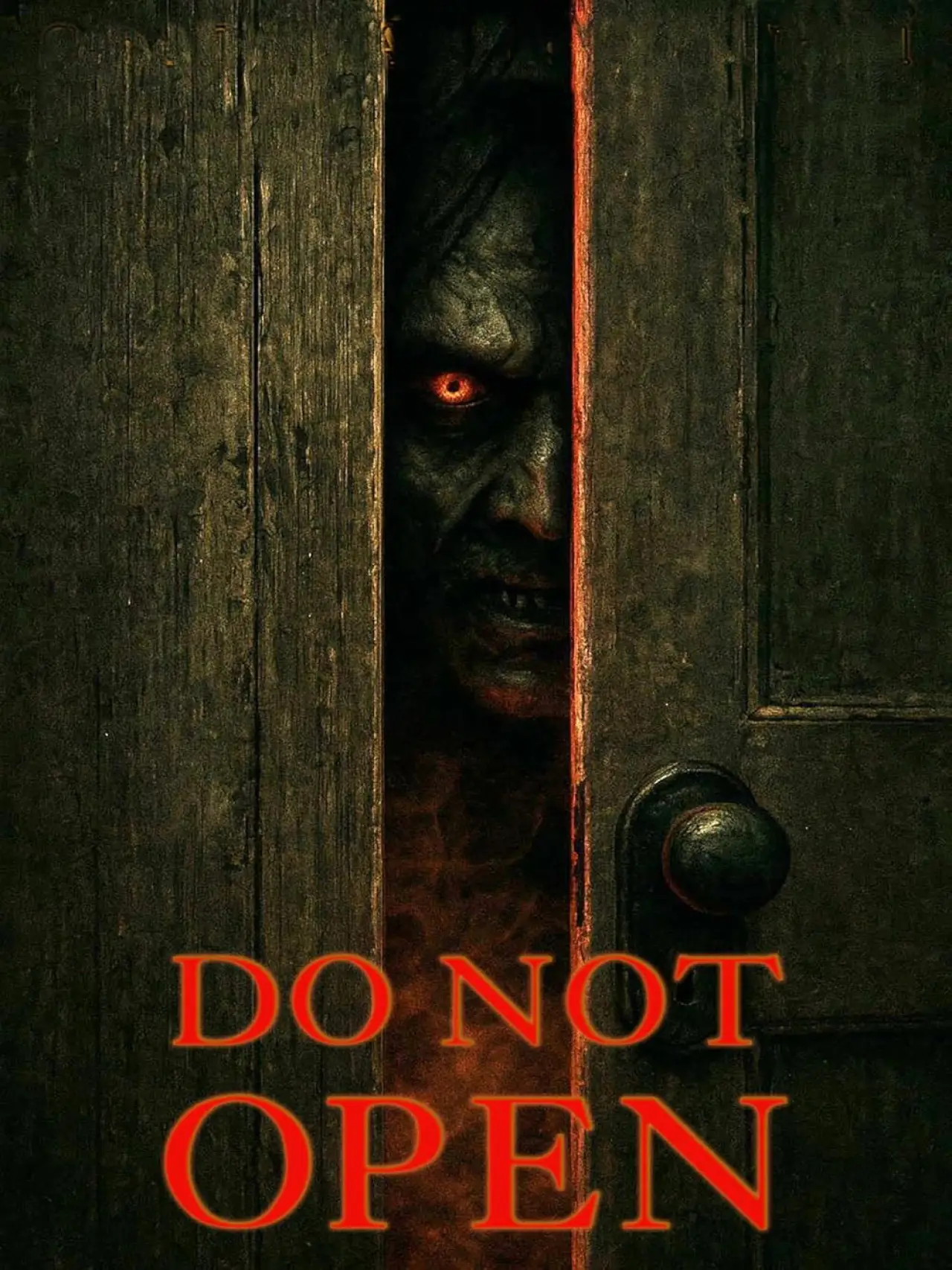 Plakat filmowy "Do Not Open"