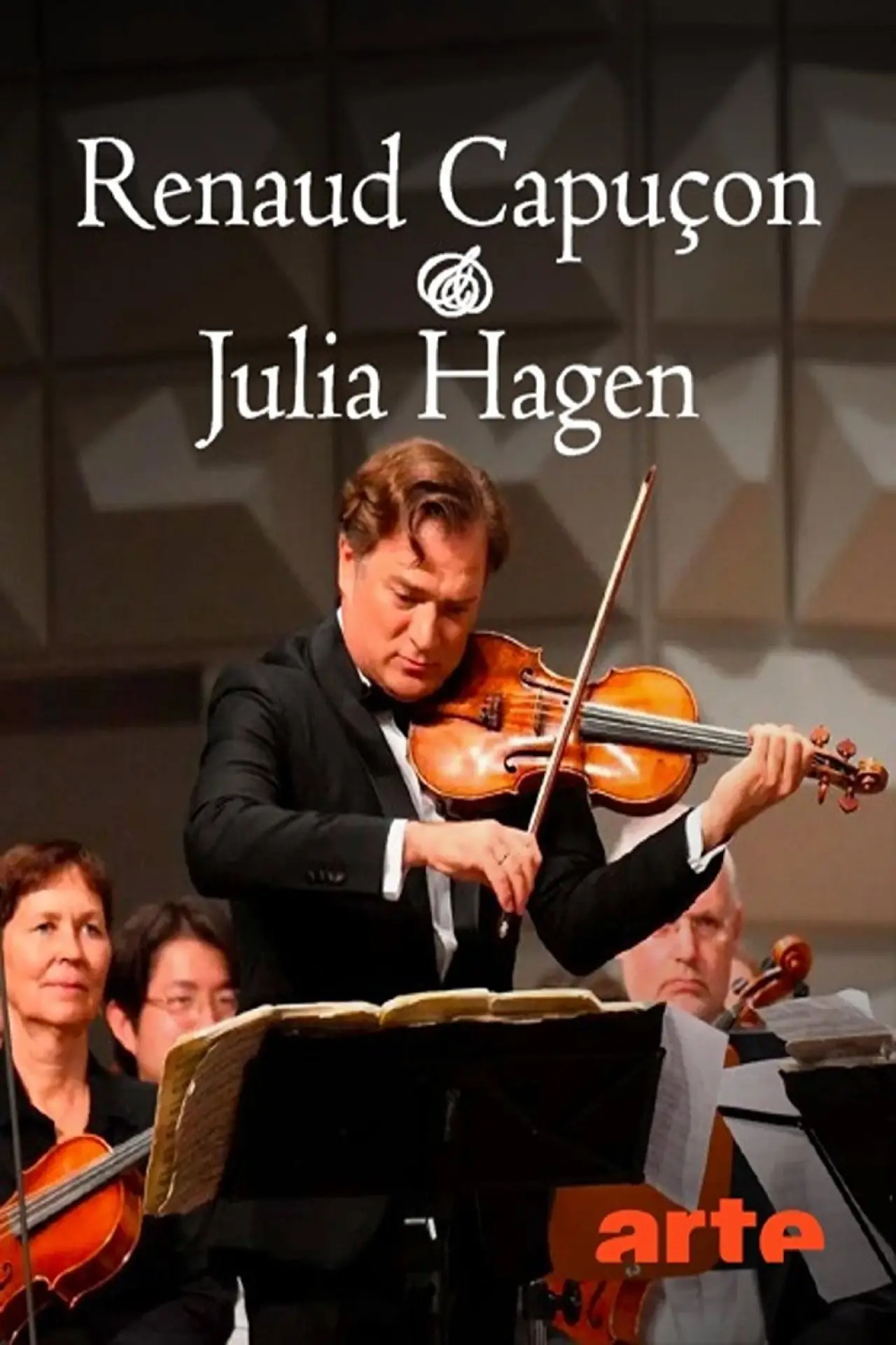 Plakat filmowy "Rheingau Musik Festival 2025 - Renaud Capuçon und Julia Hagen spielen Brahms"
