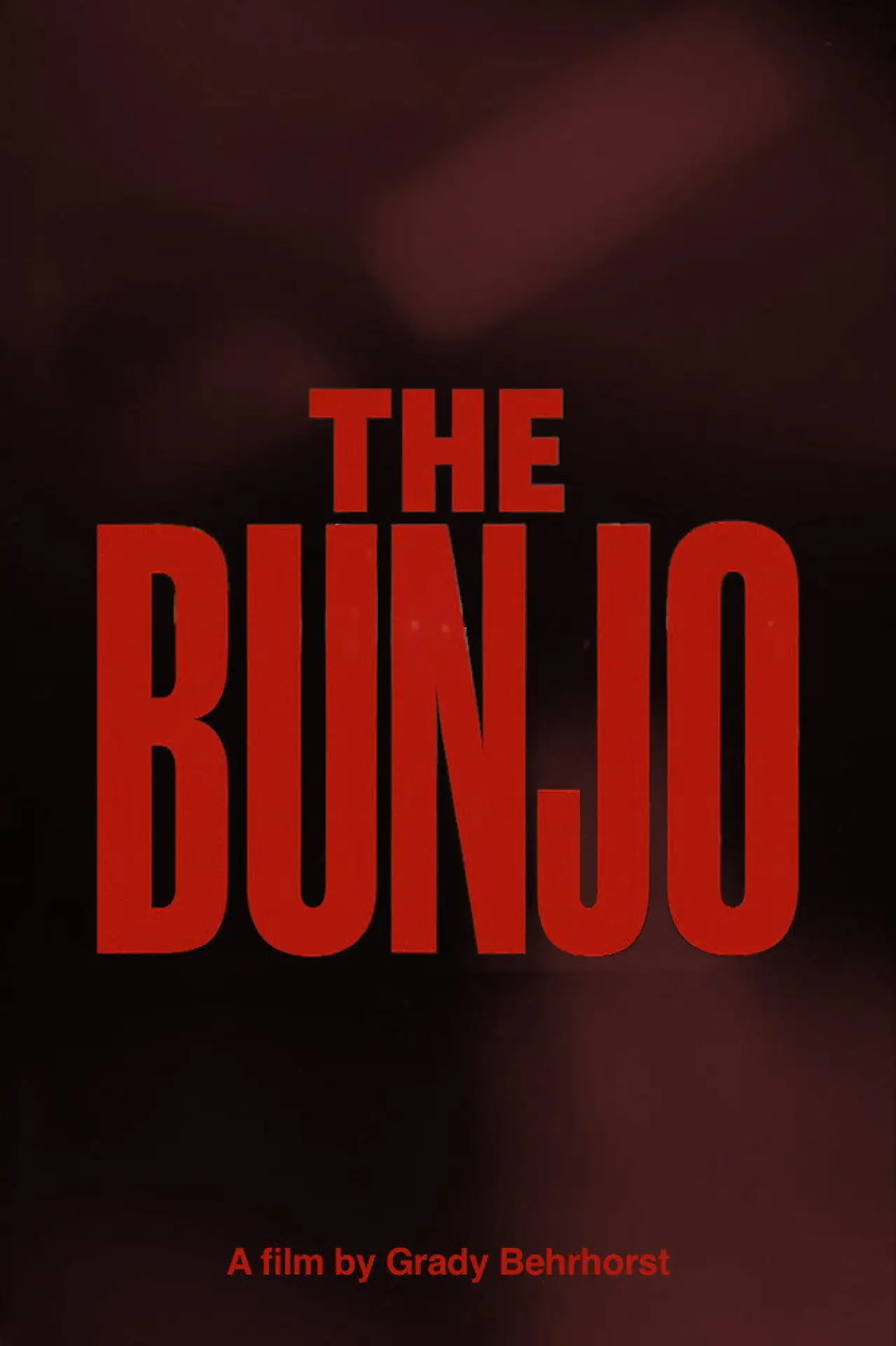 Plakat filmowy "The Bunjo"