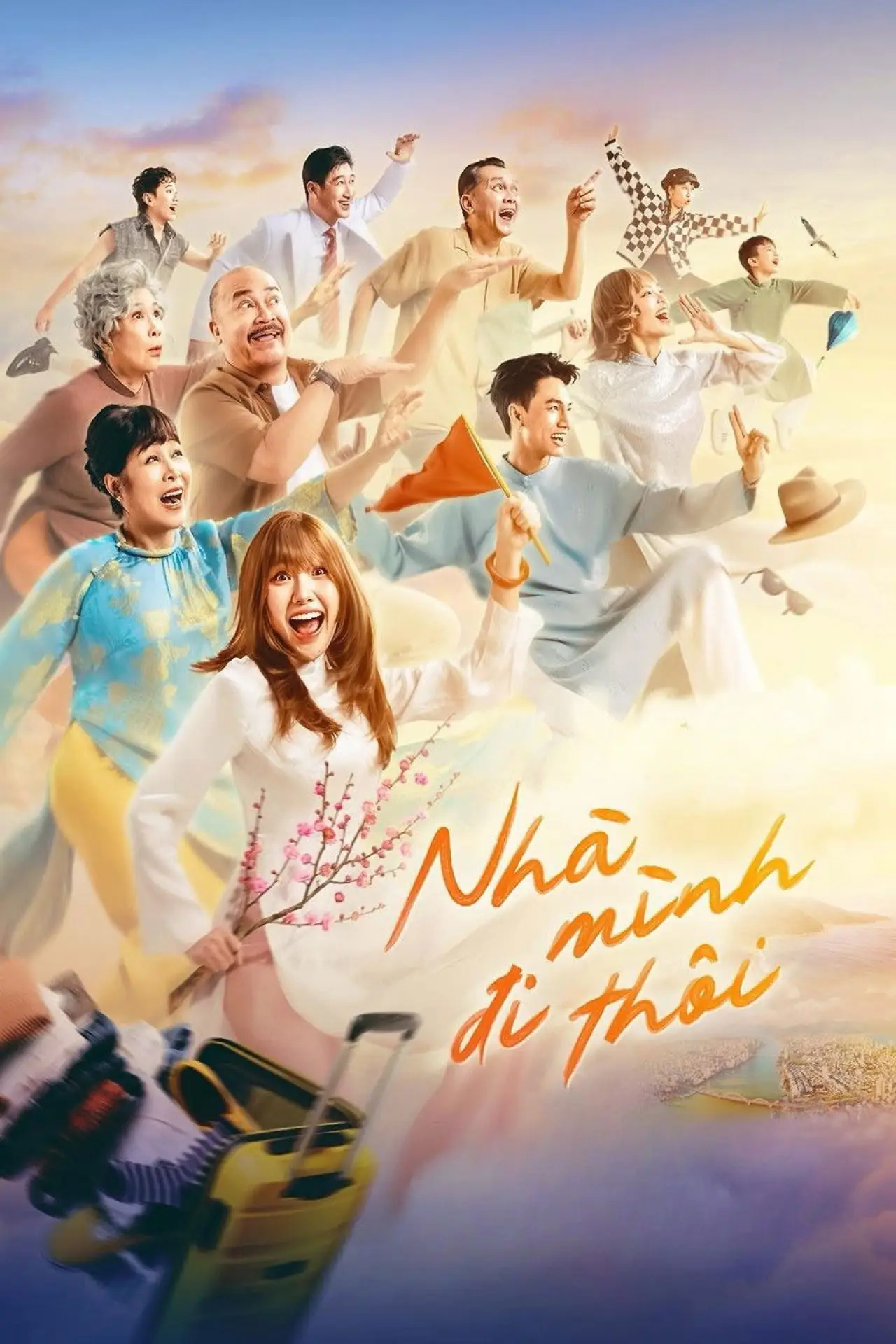Plakat filmowy "Nhà Mình Đi Thôi"