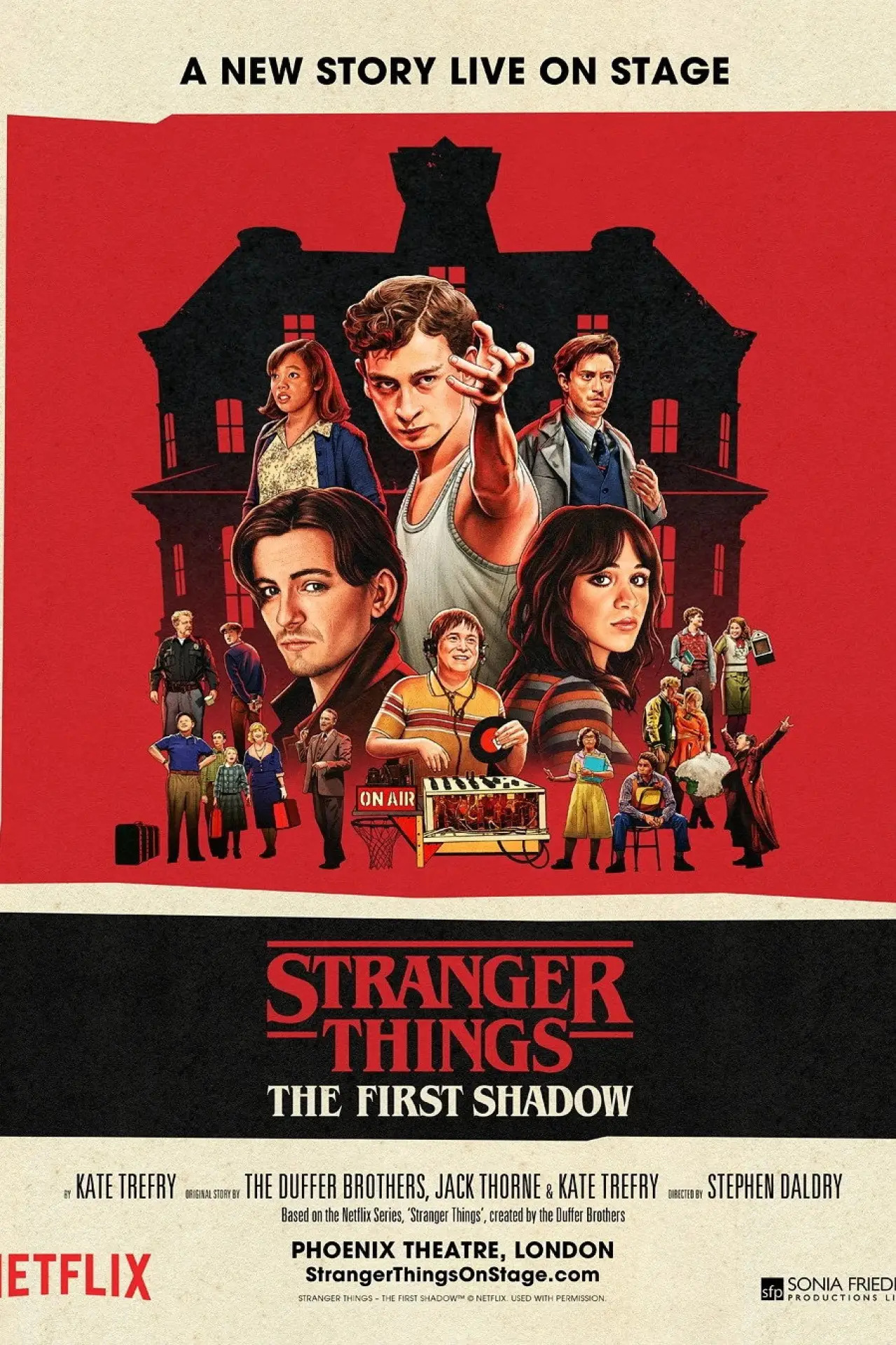 Plakat filmowy "Stranger Things: The First Shadow"