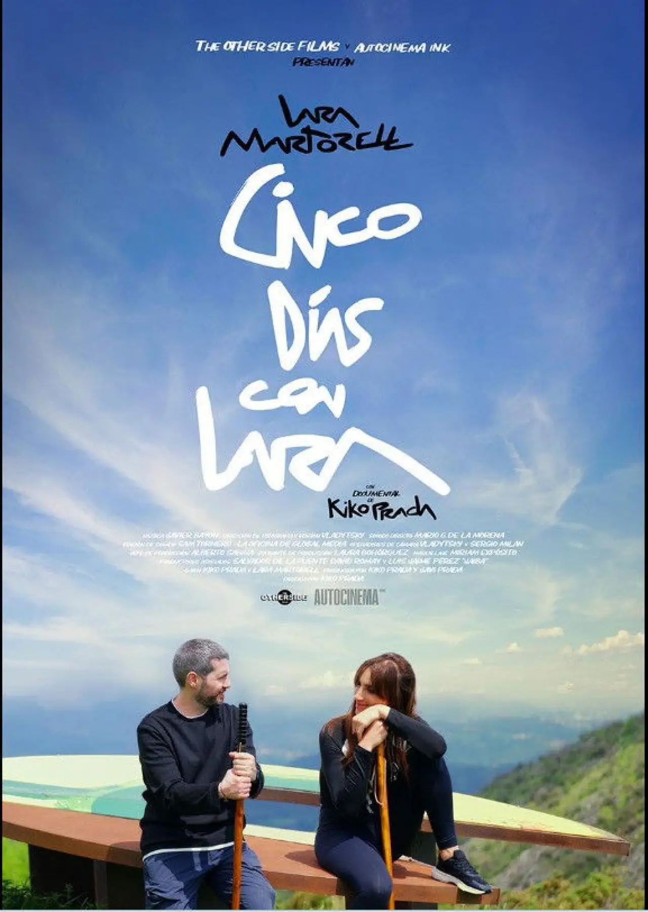 Plakat filmowy "Cinco días con Lara"