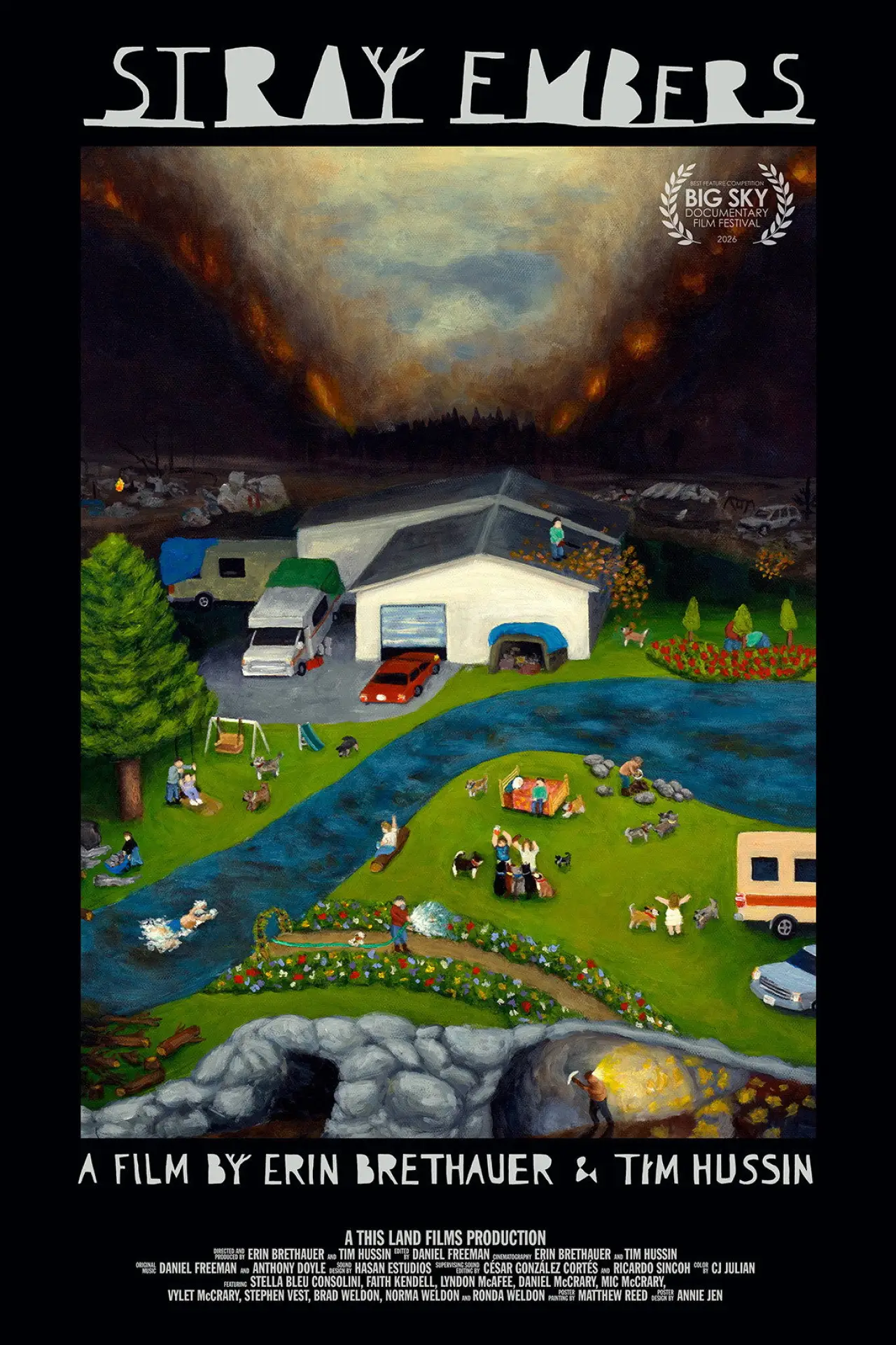 Plakat filmowy "Stray Embers"