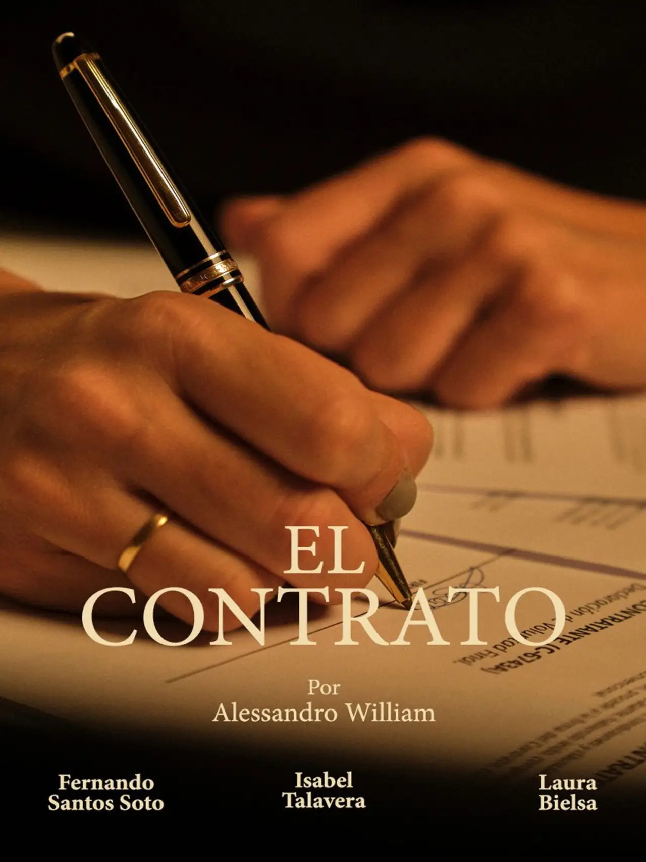 Plakat filmowy "El Contrato"