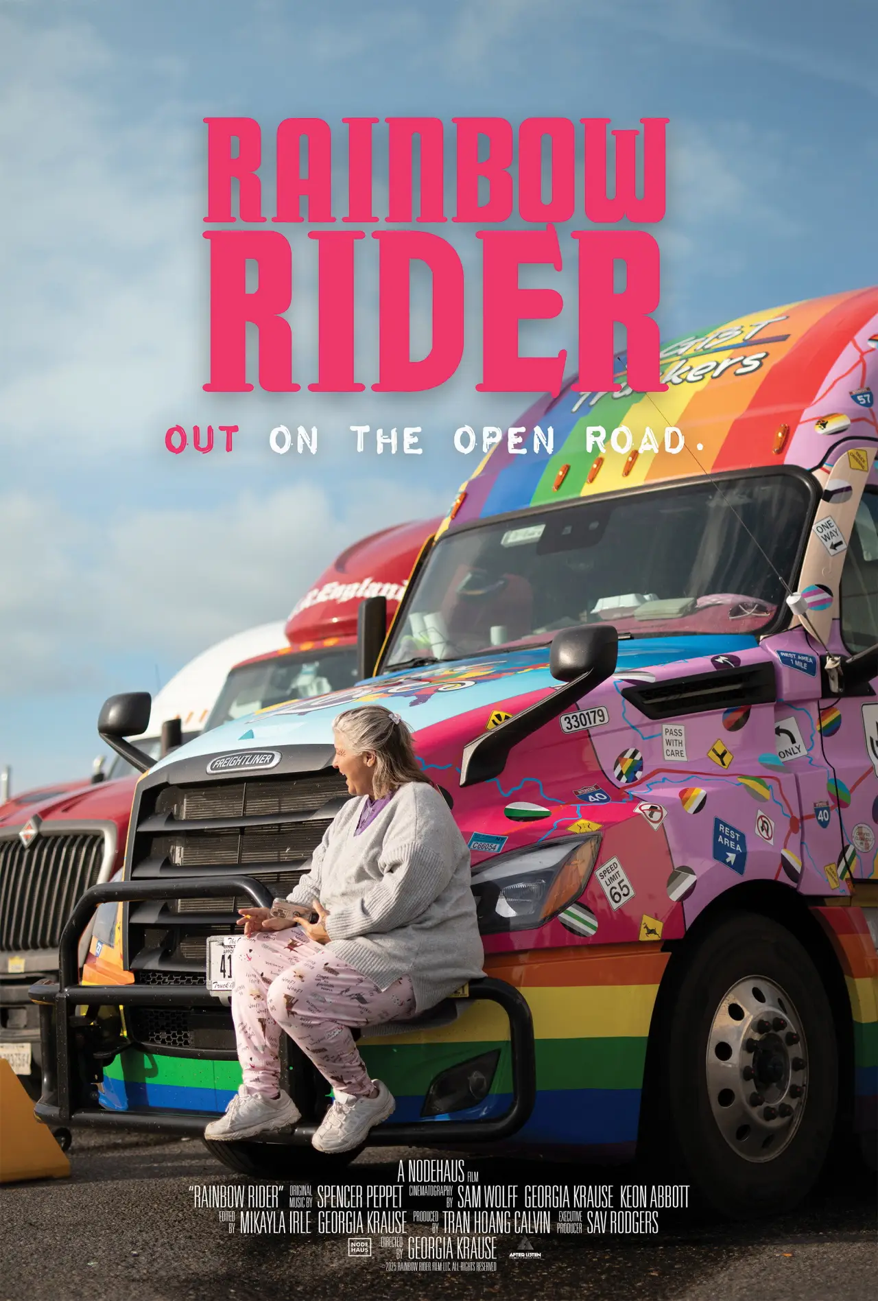 Plakat filmowy "Rainbow Rider"