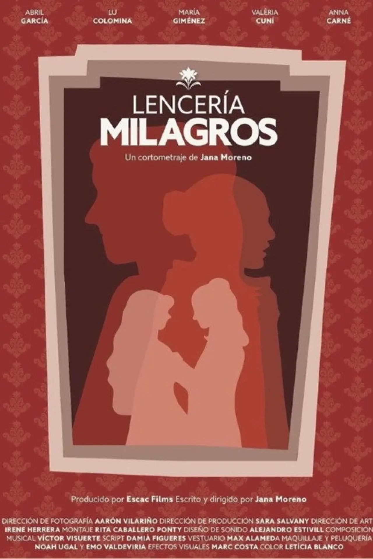 Plakat filmowy "Lencería Milagros"