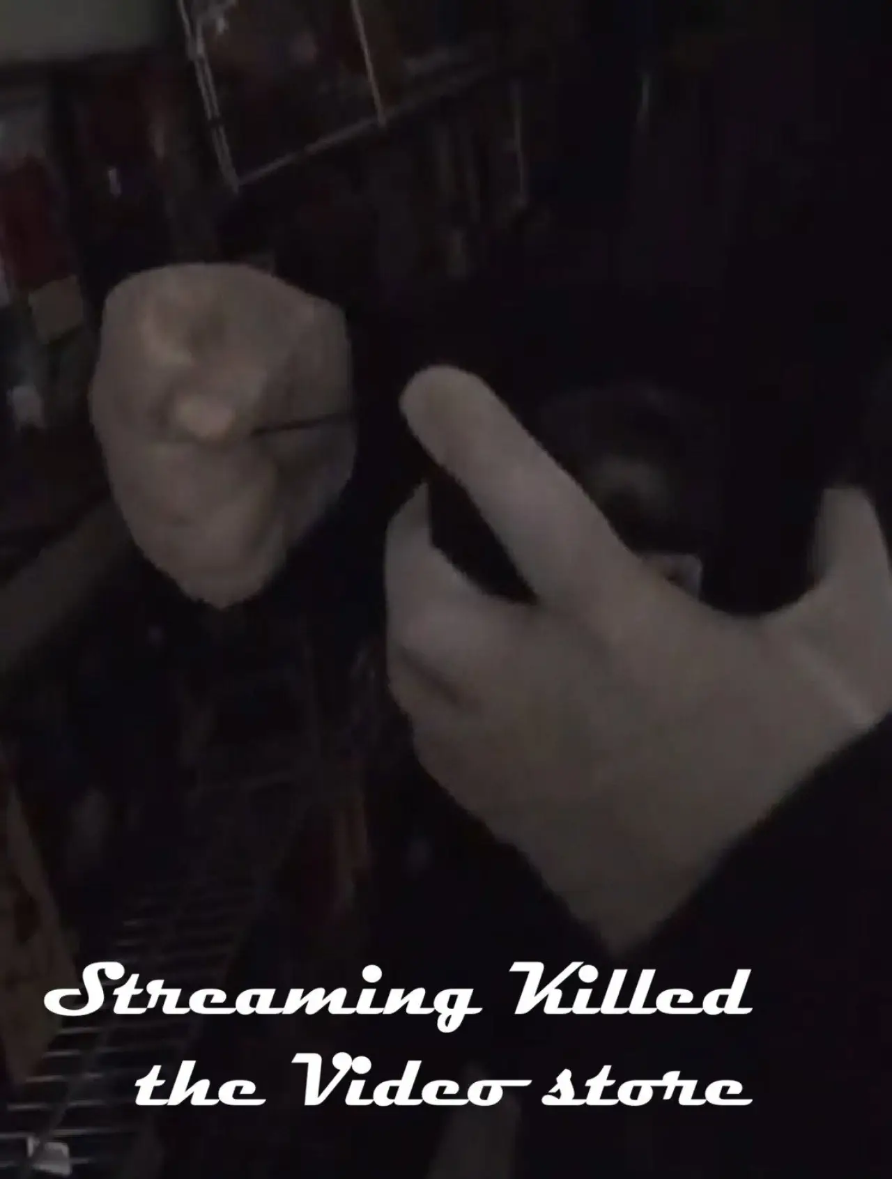 Plakat filmowy "Streaming Killed the Video Store*"