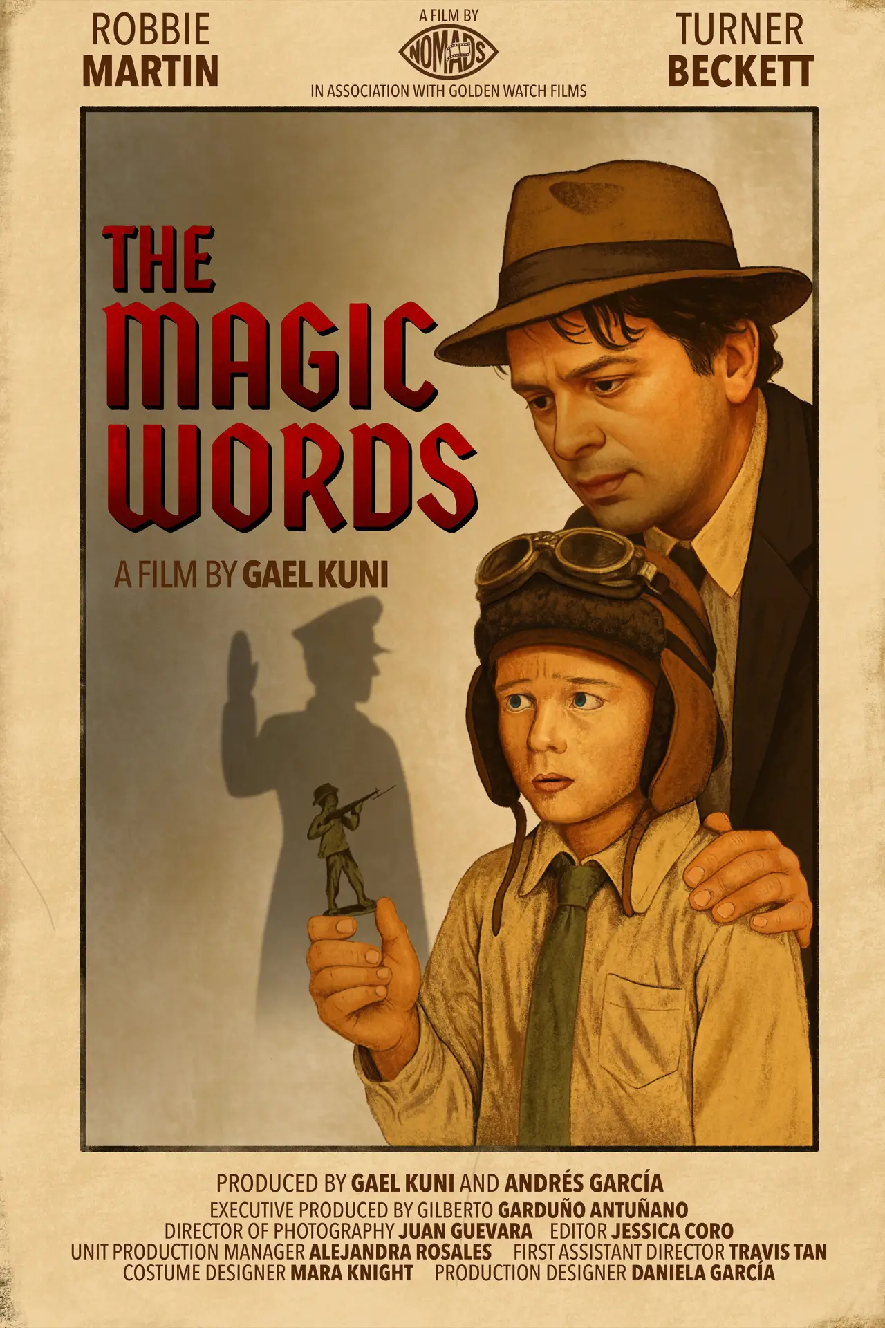 Plakat filmowy "The Magic Words"