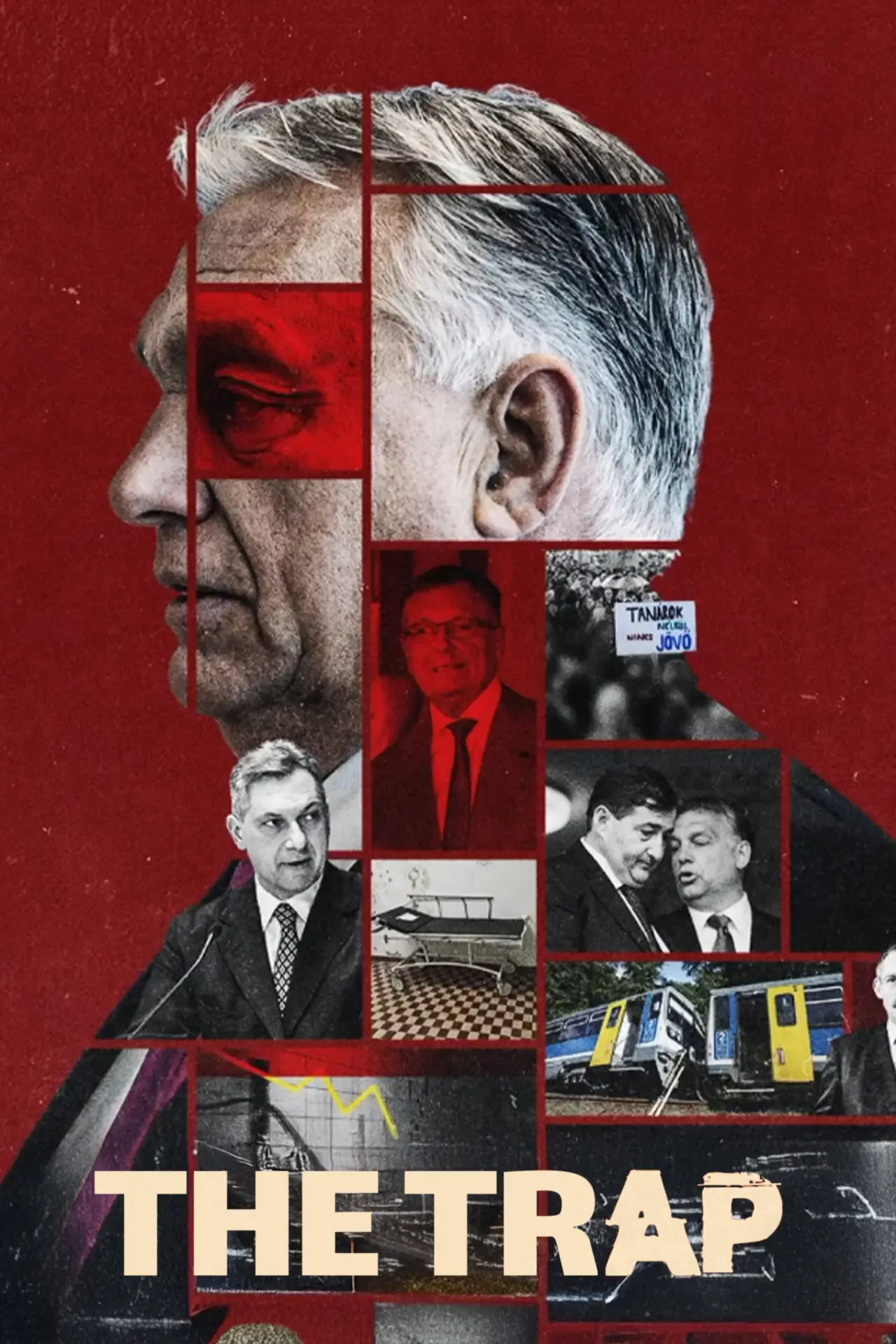 Plakat filmowy "A csapda"
