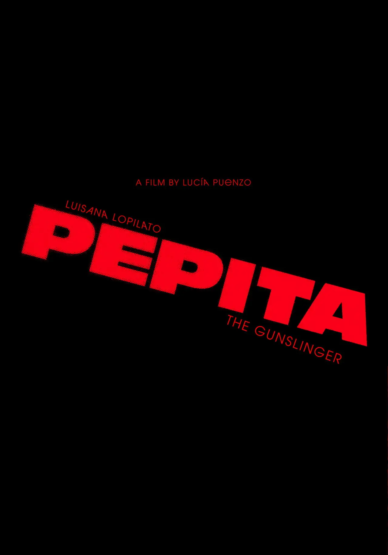 Plakat filmowy "Pepita la pistolera"