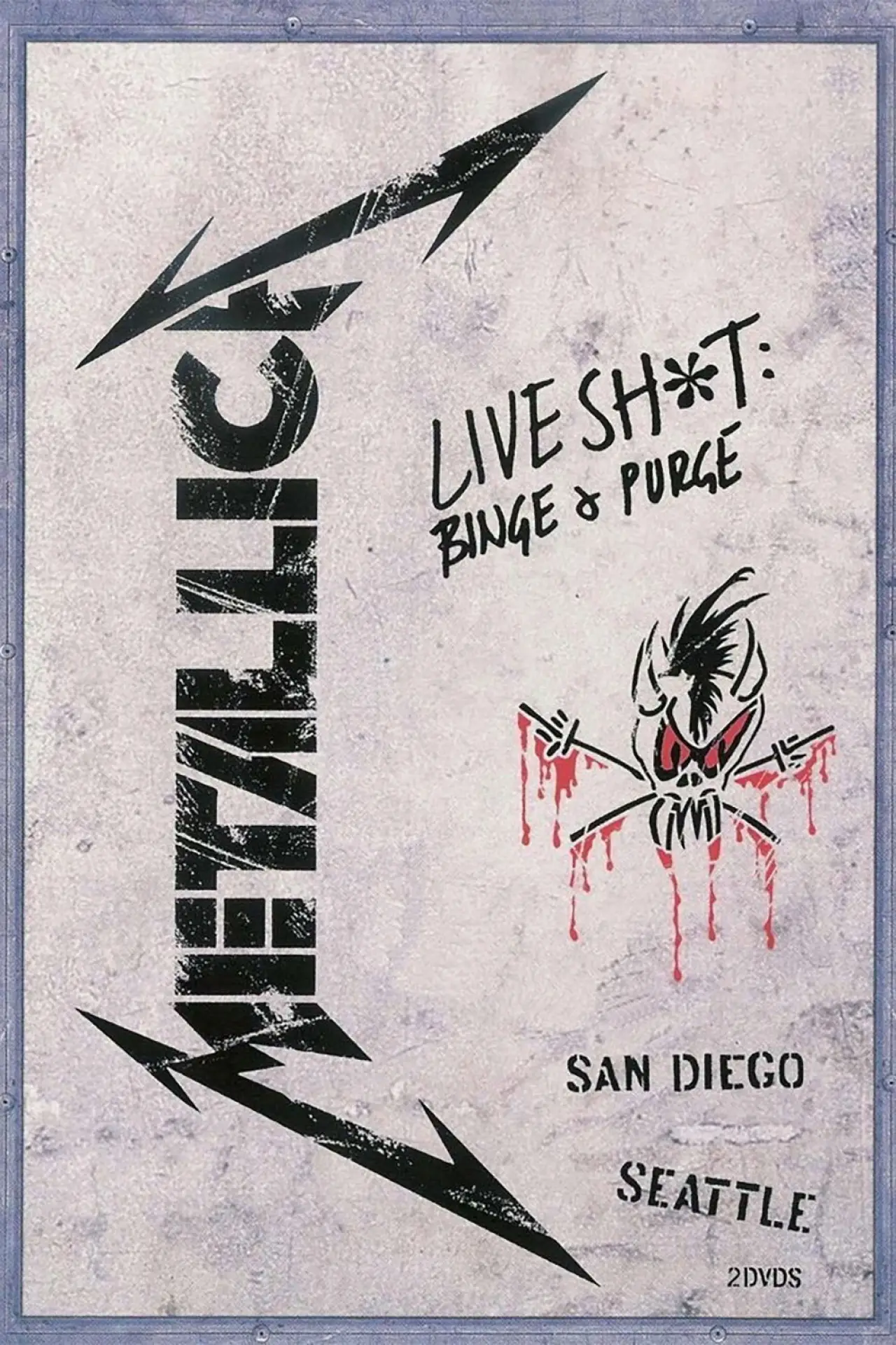 Plakat filmowy "Metallica: Live Shit - Binge & Purge"