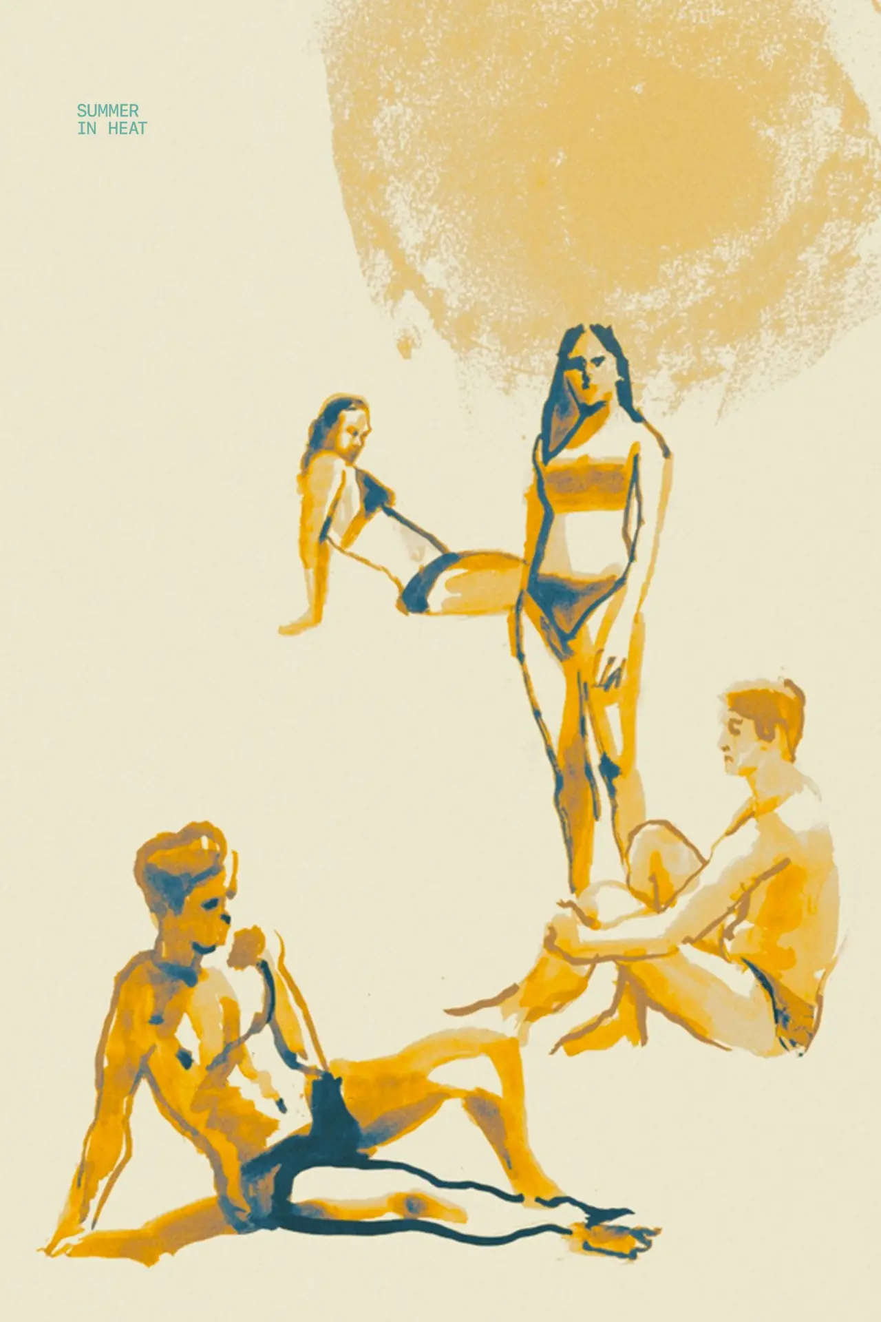 Plakat filmowy "Summer in Heat"
