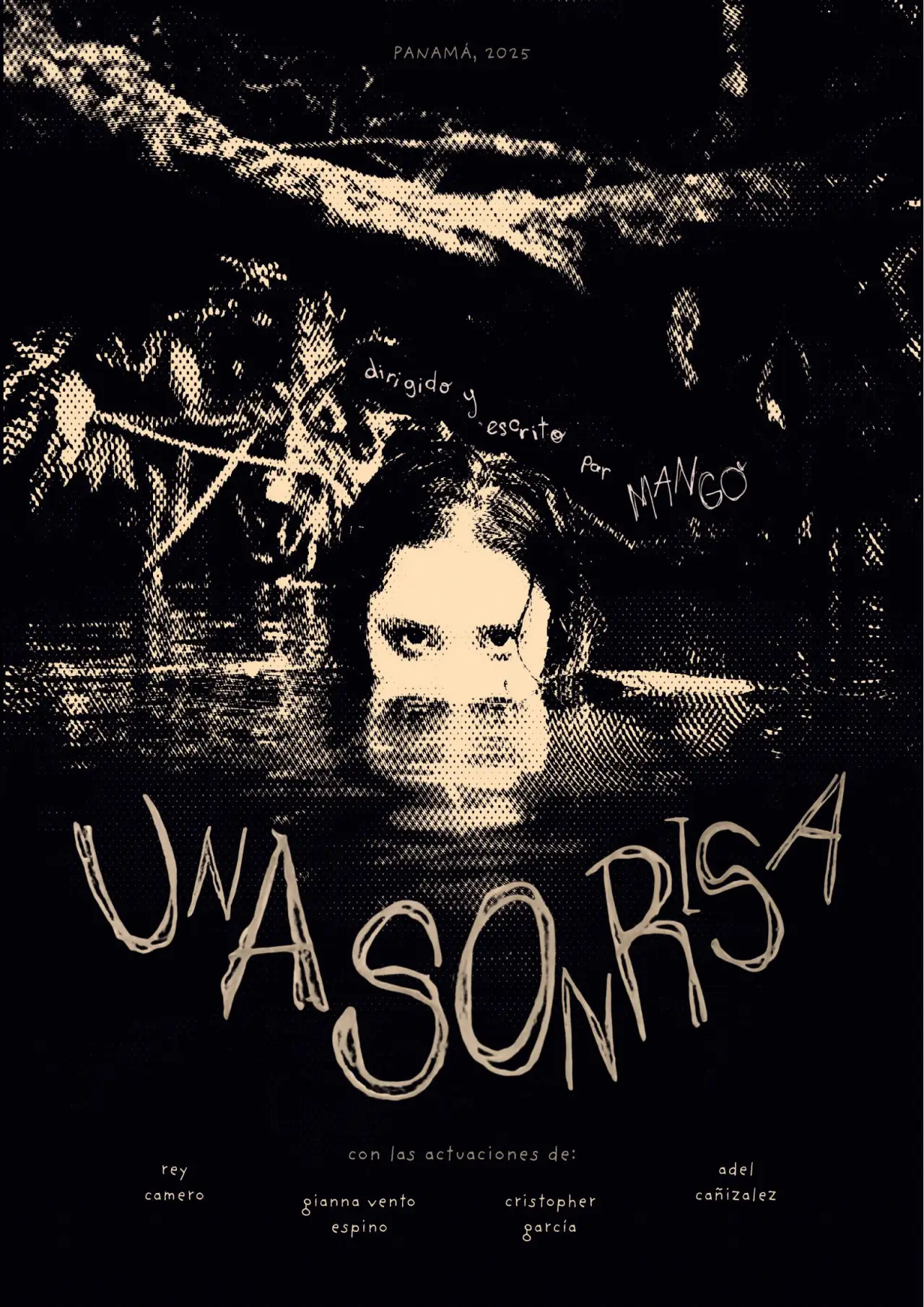 Plakat filmowy "UNA SONRISA"