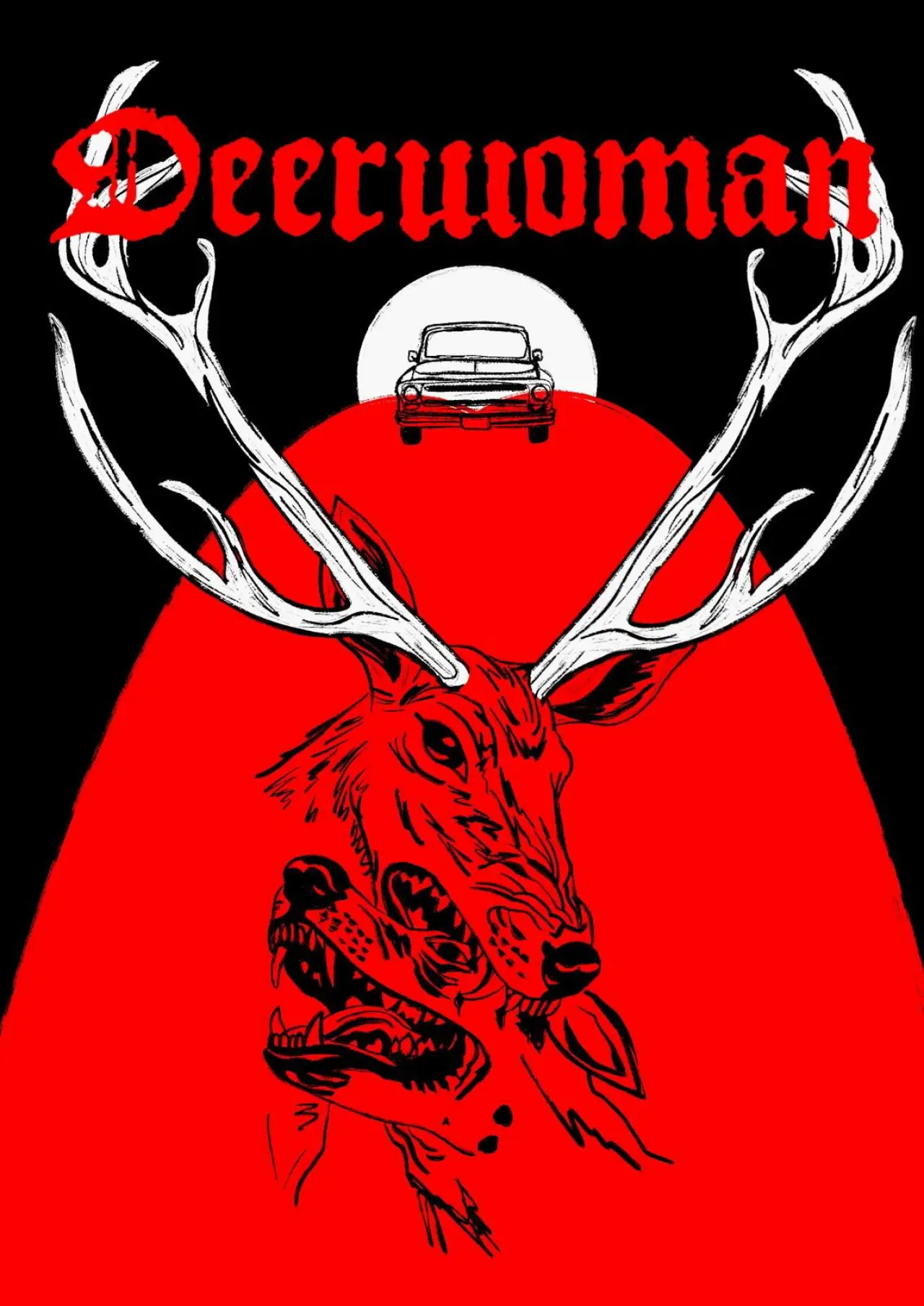 Plakat filmowy "Deer Woman"