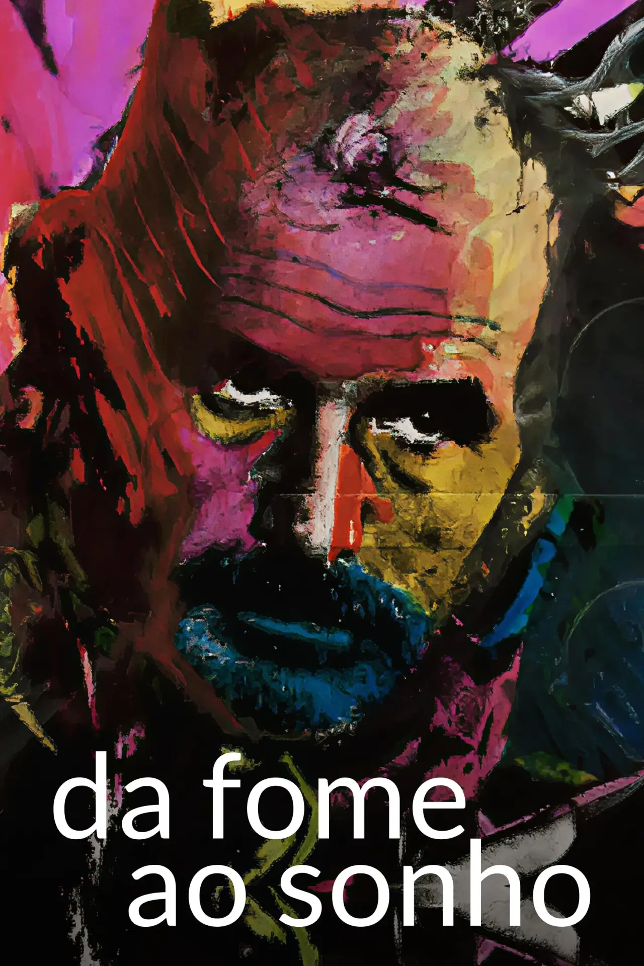Plakat filmowy "Da Fome ao Sonho"