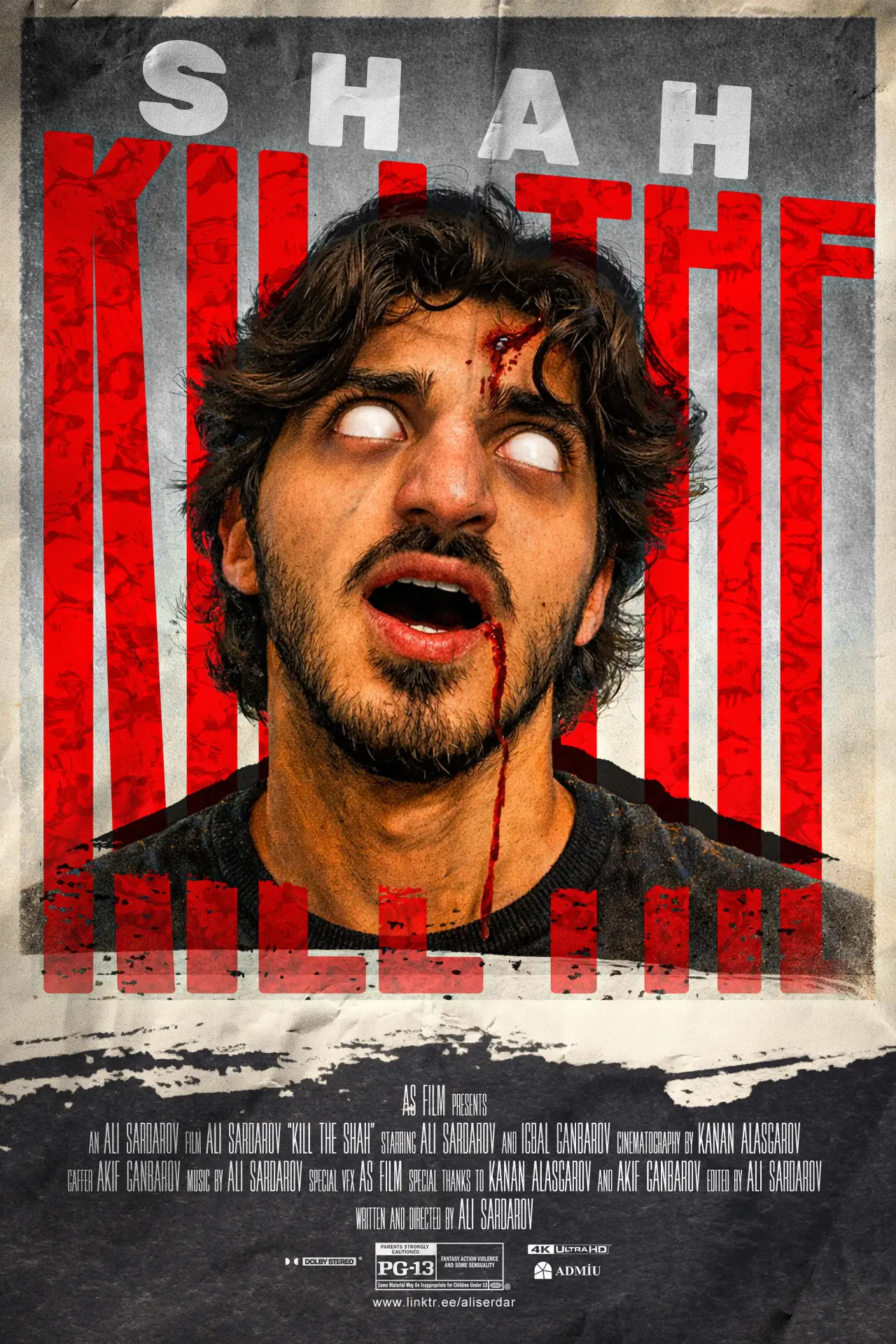 Plakat filmowy "Kill The Shah"