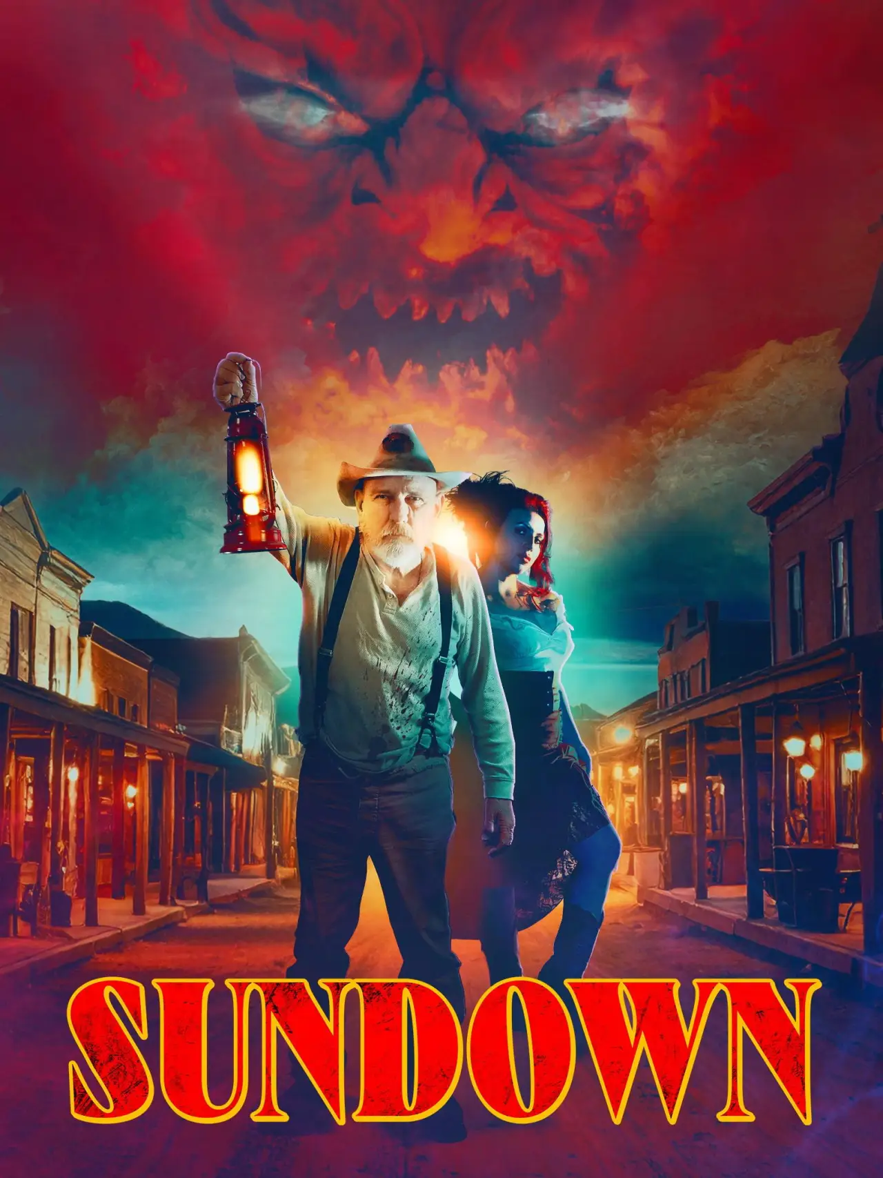 Plakat filmowy "Sundown"