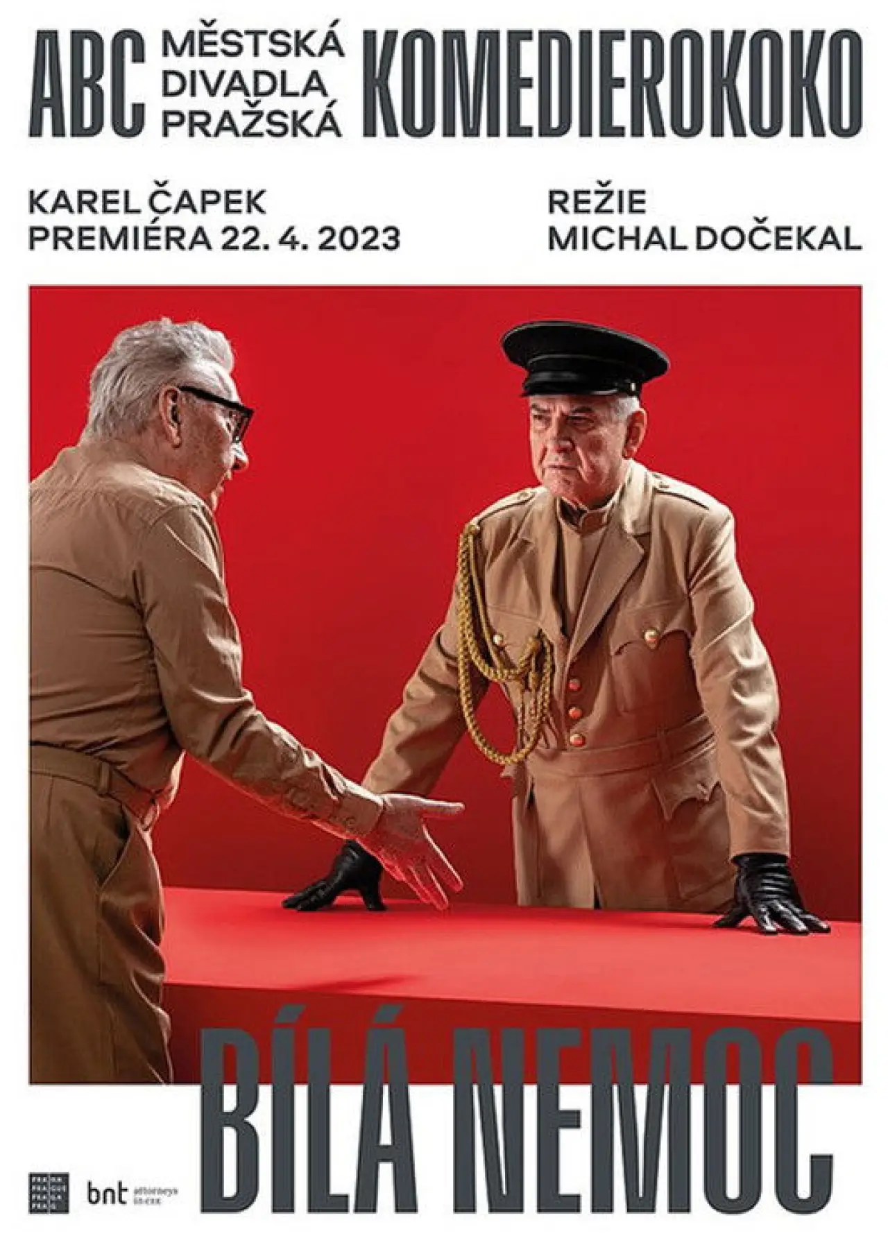 Plakat filmowy "Bílá nemoc"