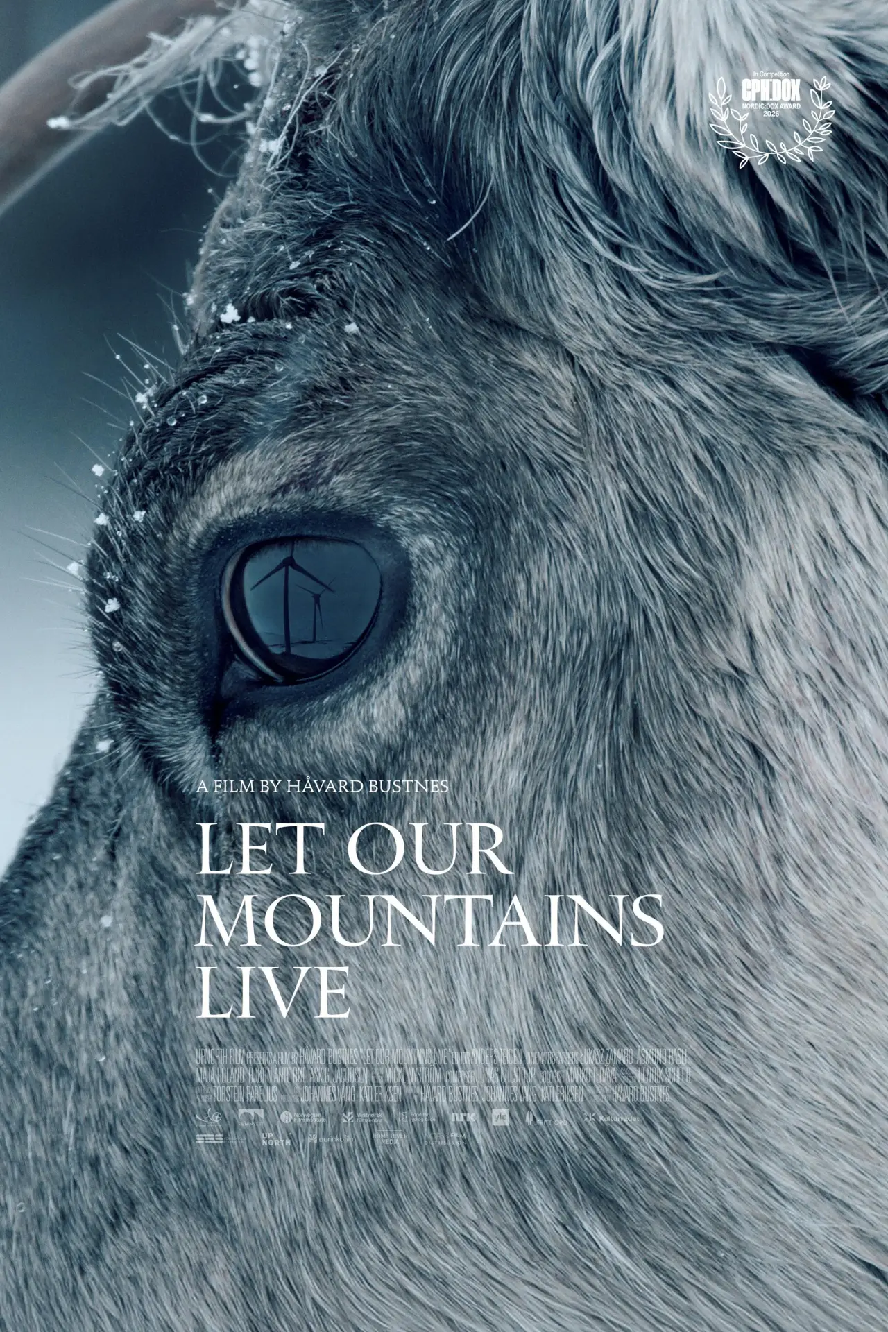 Plakat filmowy "La fjella leve"