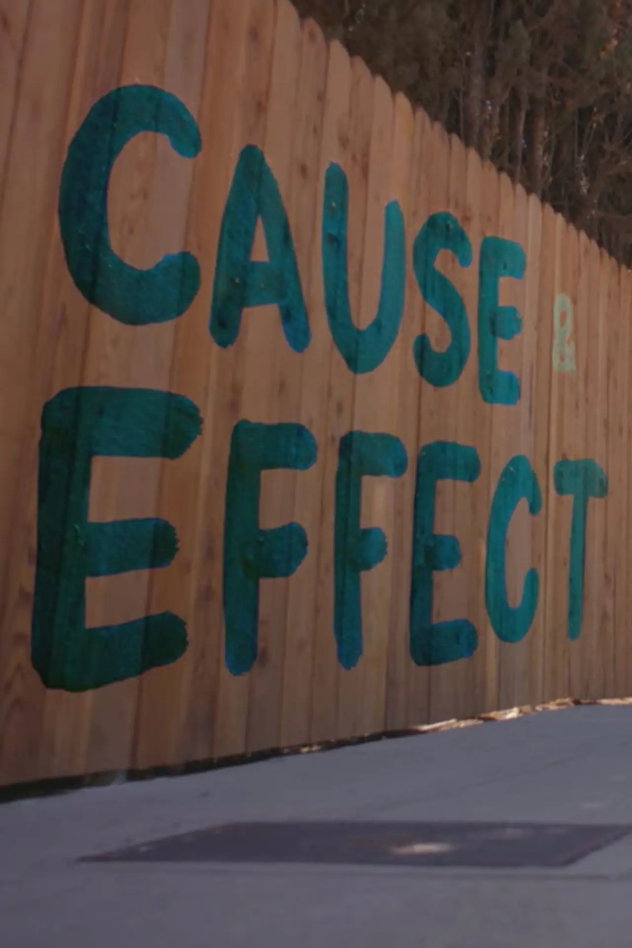 Plakat filmowy "Cause & Effect"