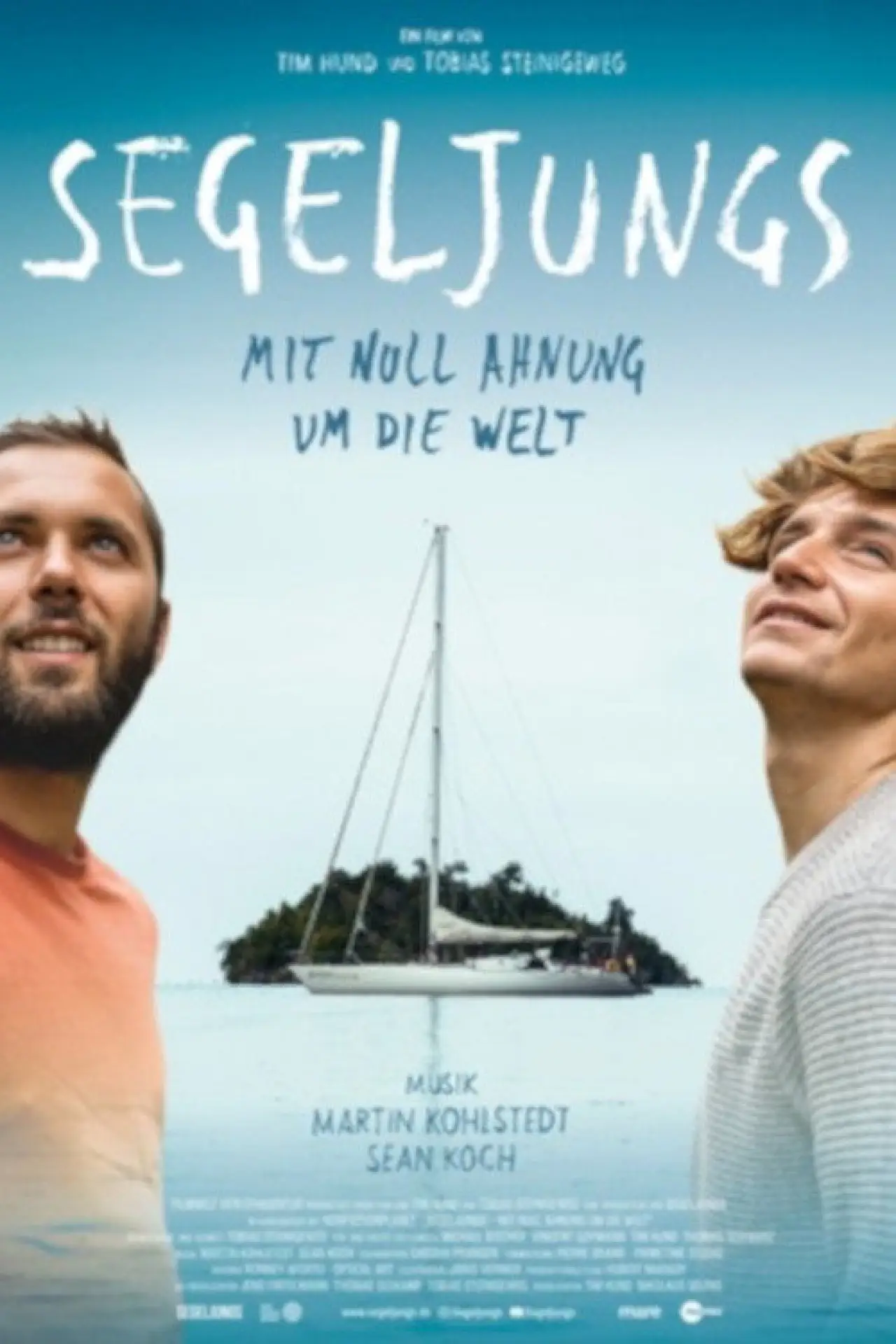 Plakat filmowy "Segeljungs - Mit Null Ahnung um die Welt"