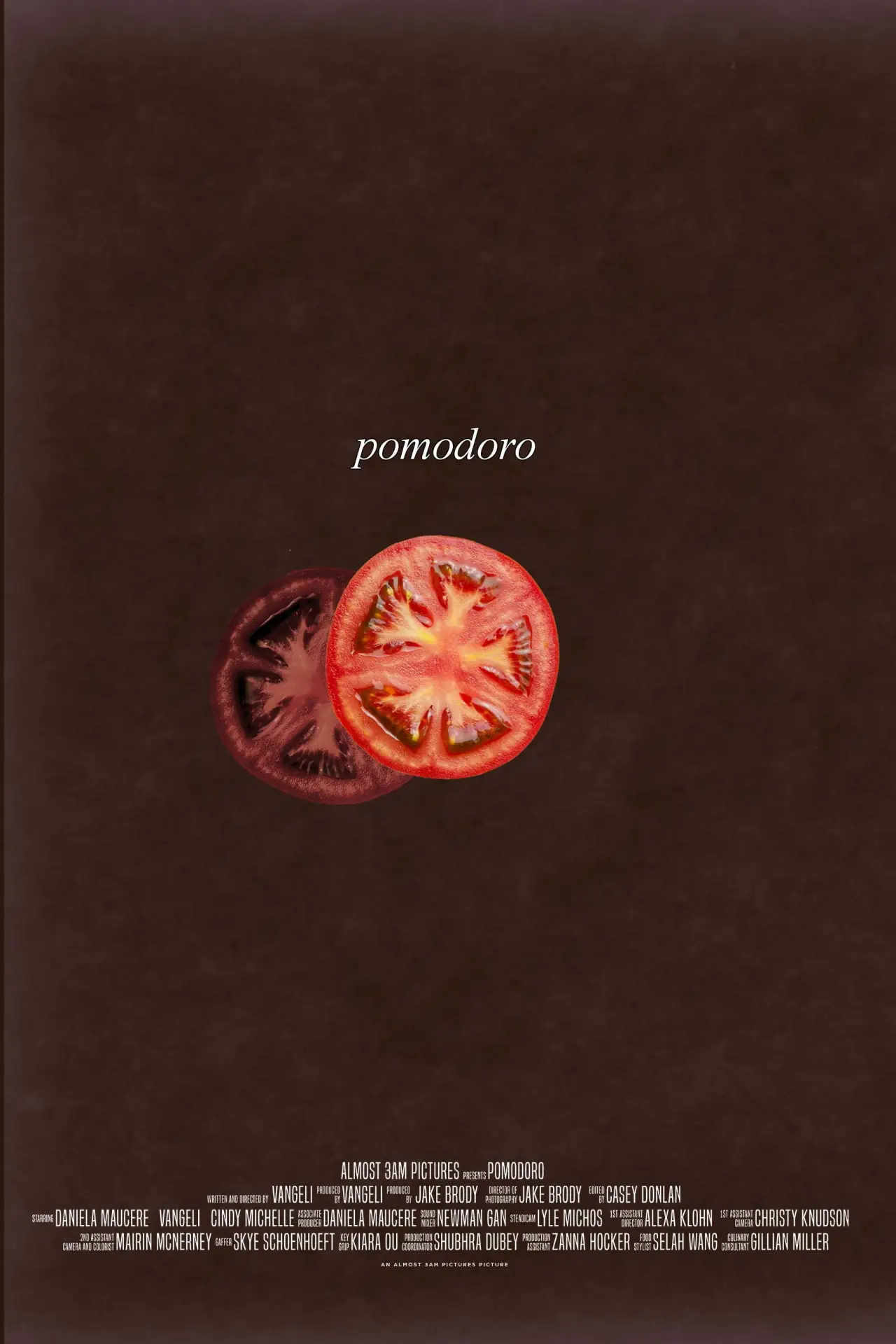 Plakat filmowy "Pomodoro"