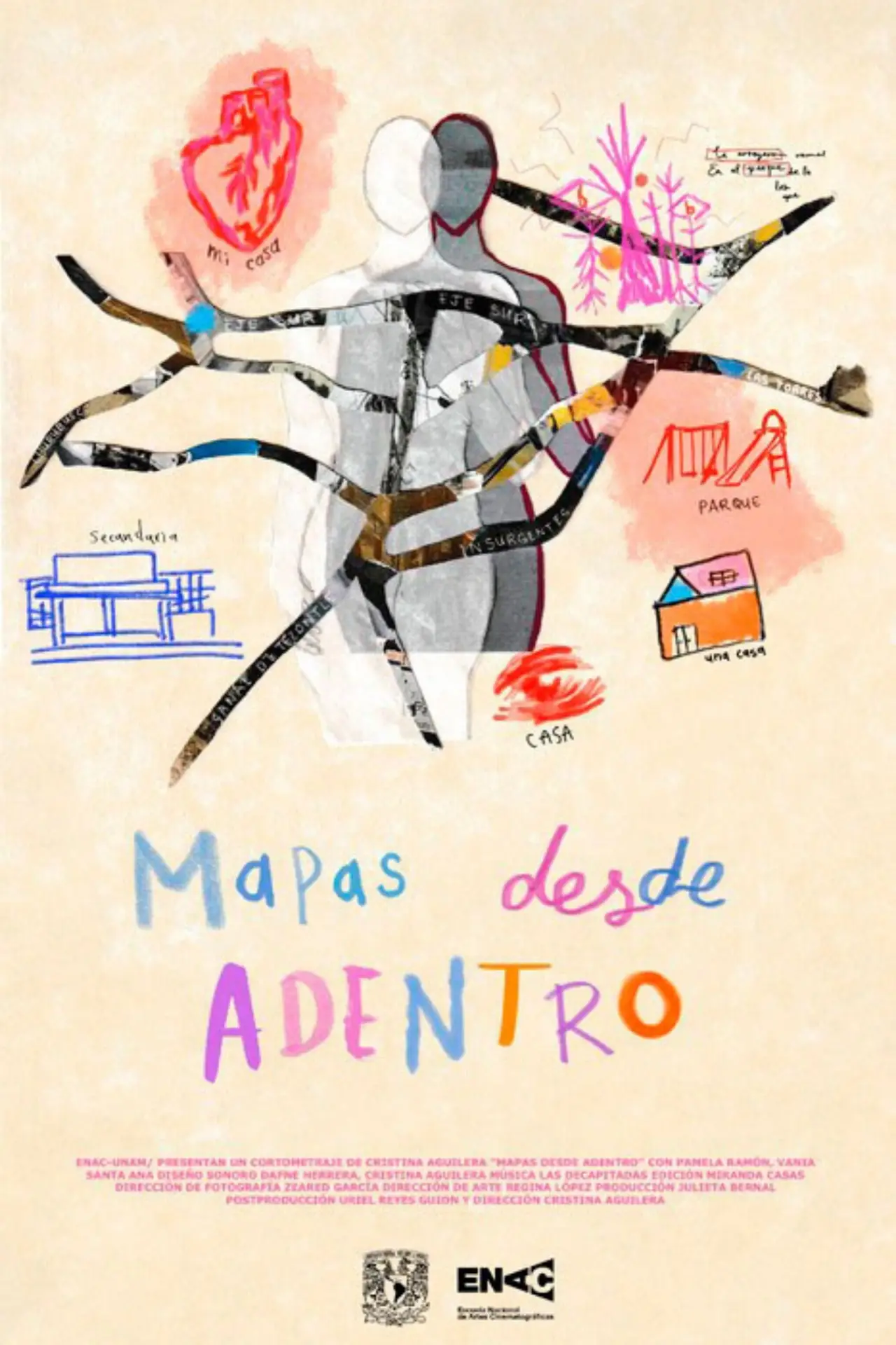 Plakat filmowy "Mapas desde adentro"