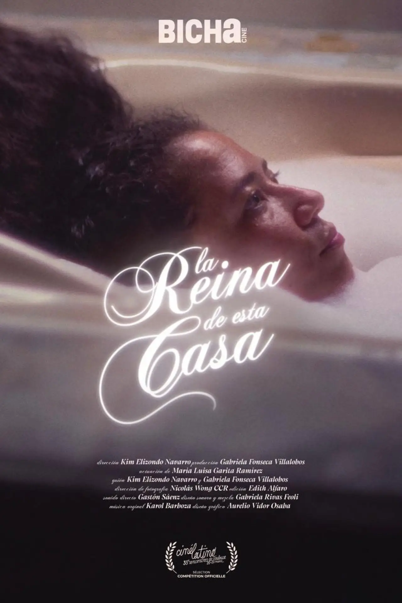 Plakat filmowy "La reina de esta casa"