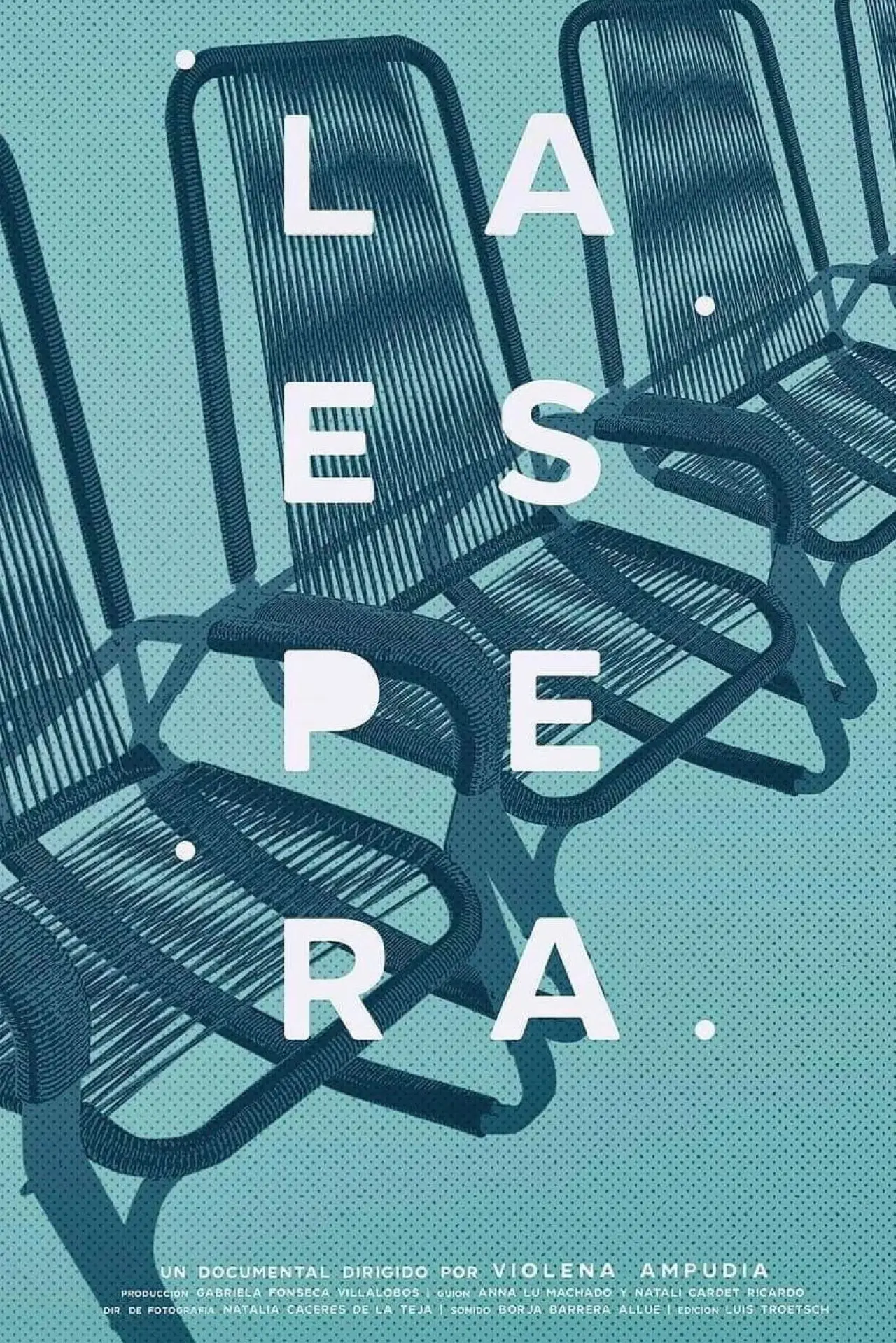 Plakat filmowy "La espera"
