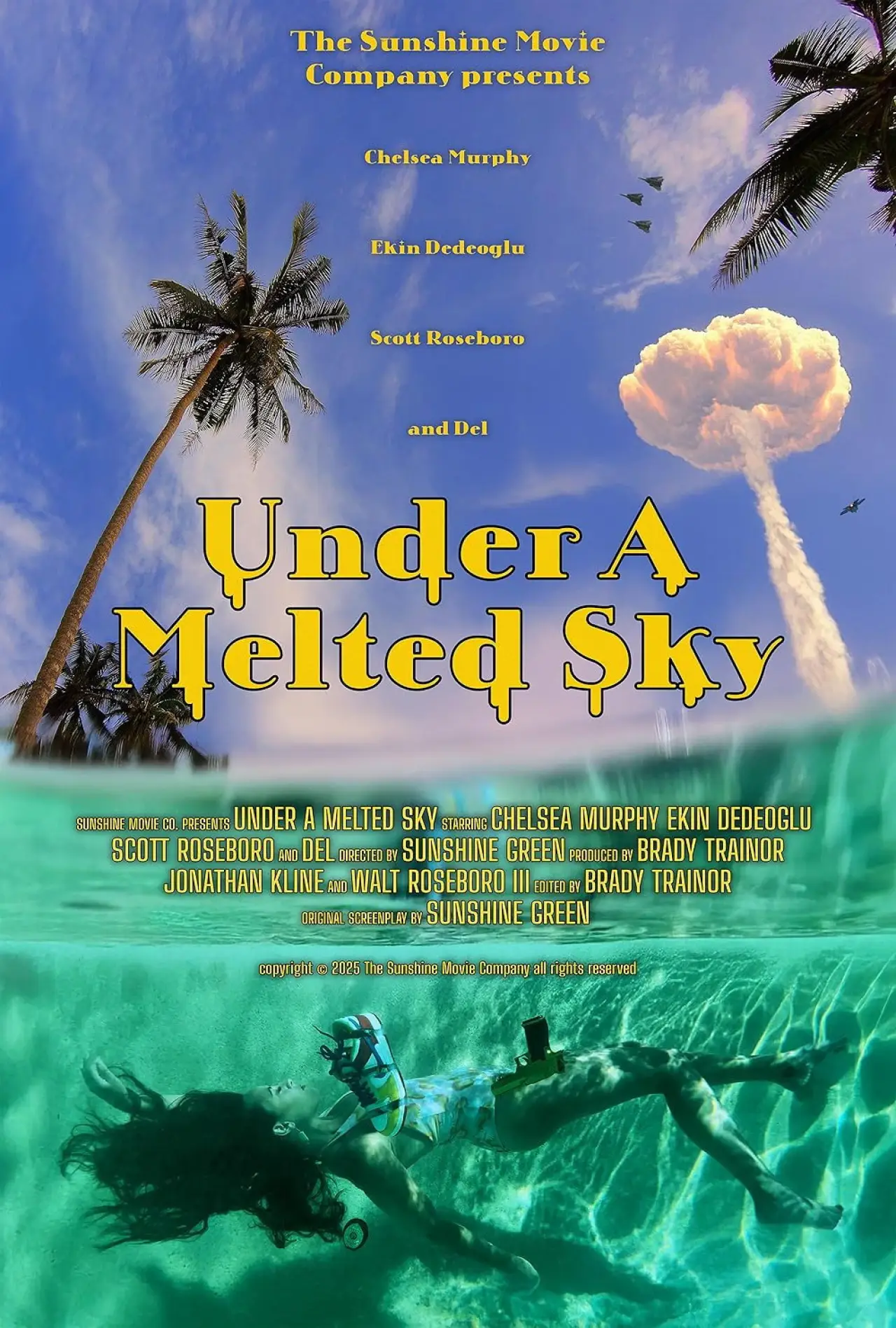 Plakat filmowy "Under a Melted Sky"