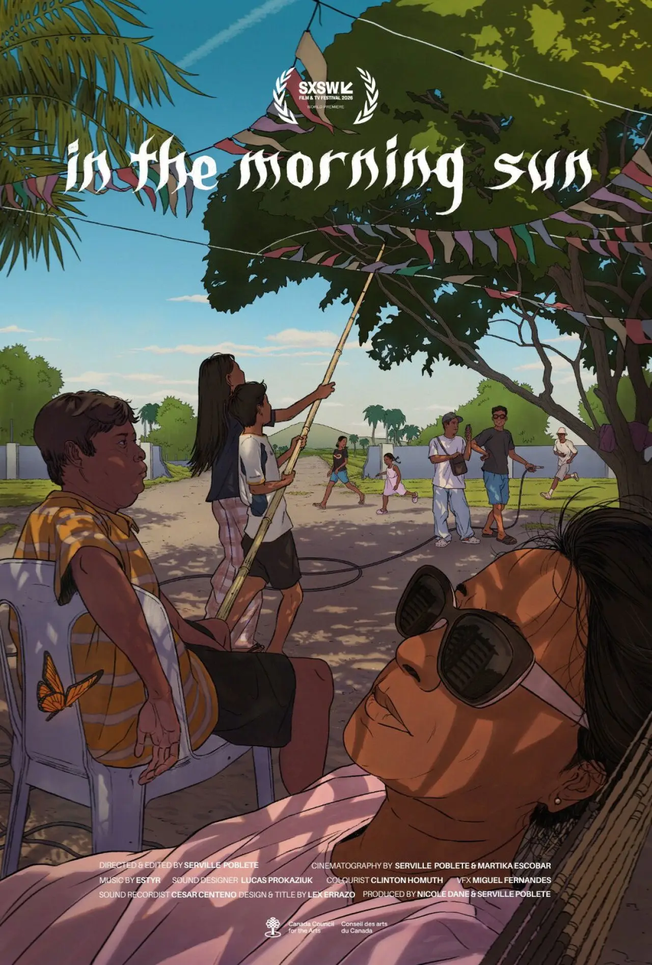 Plakat filmowy "In the Morning Sun"