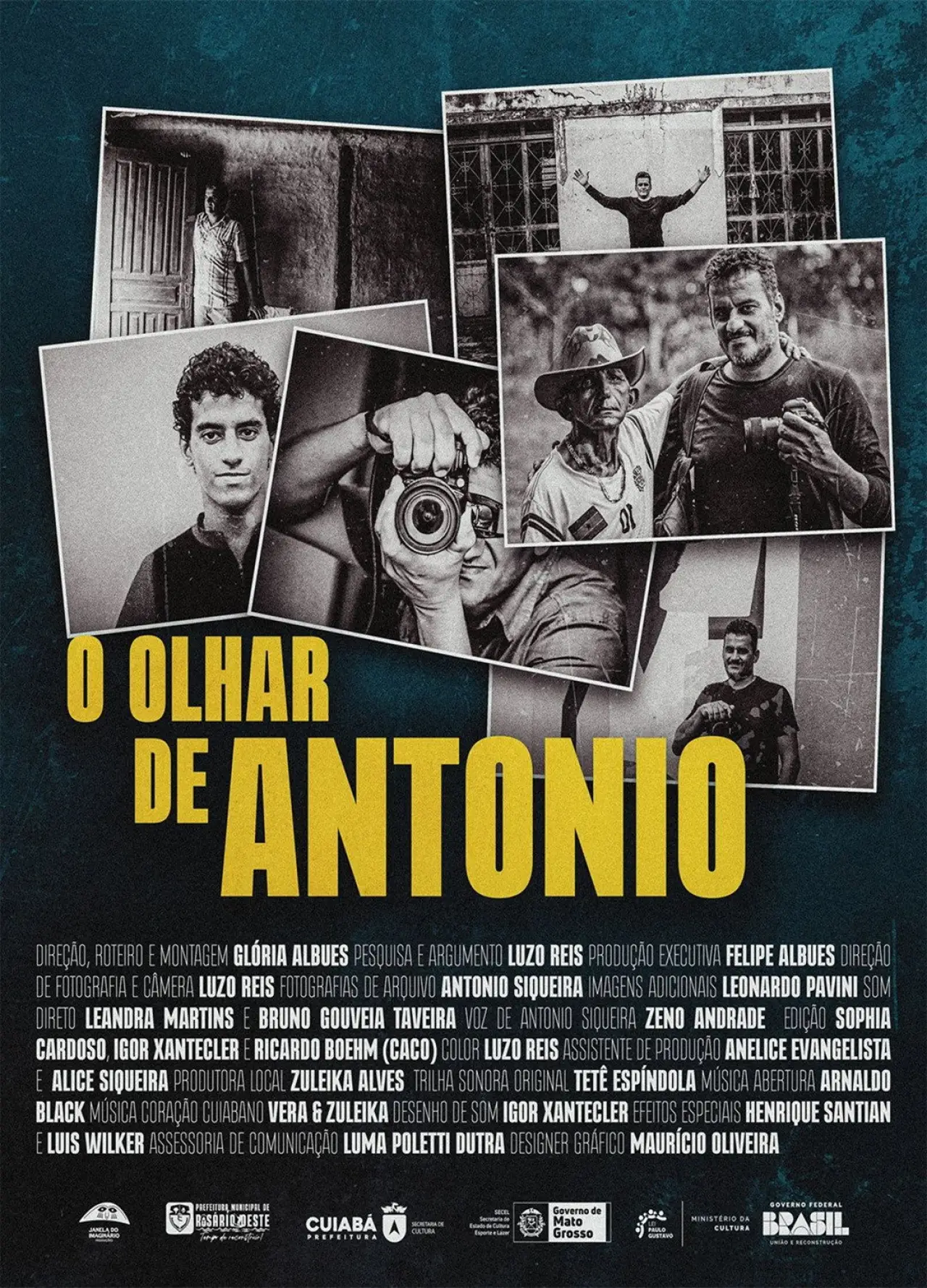 Plakat filmowy "O Olhar de Antonio"