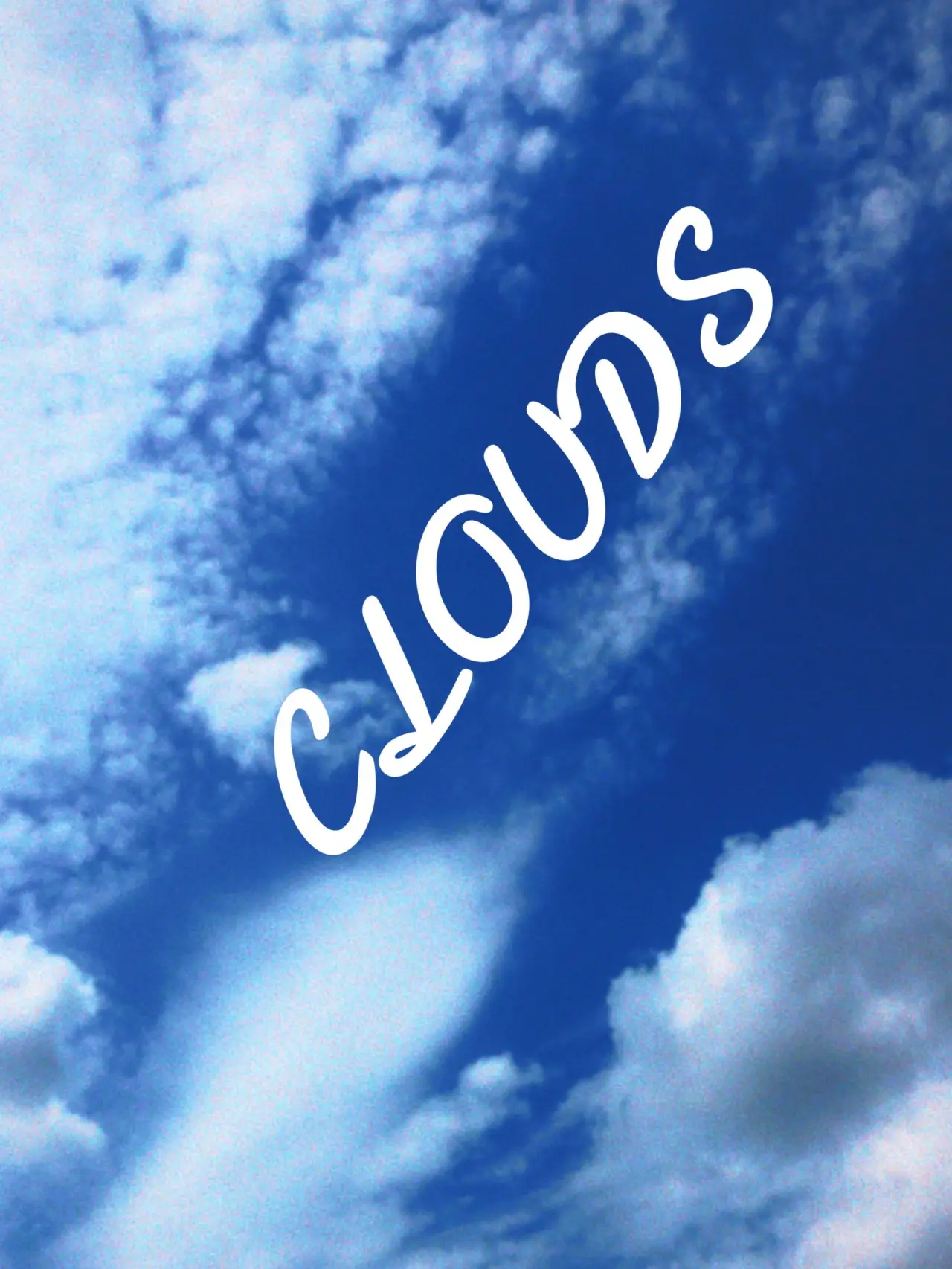 Plakat filmowy "Clouds"
