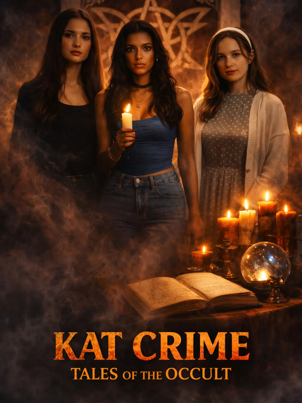 Plakat filmowy "Kat Crime: Tales of the Occult"