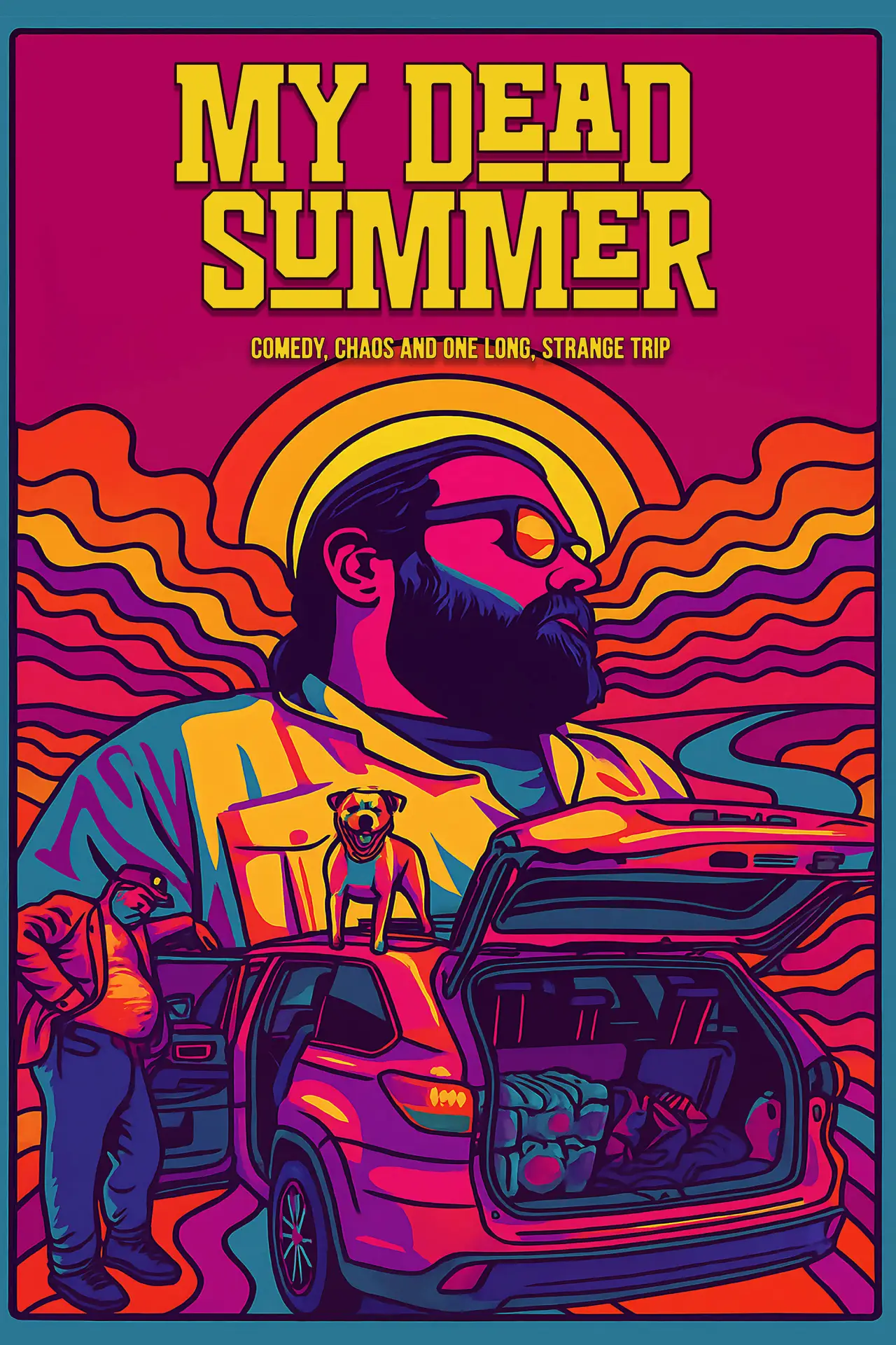 Plakat filmowy "My Dead Summer"