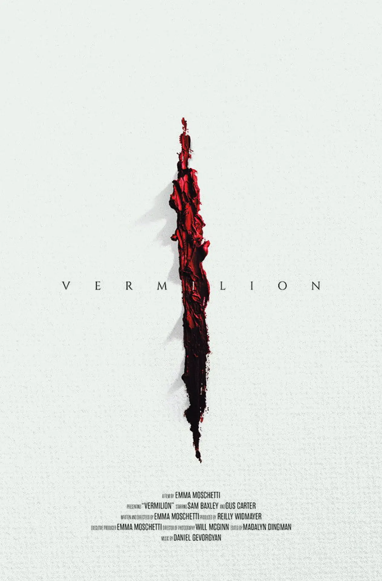 Plakat filmowy "Vermilion"
