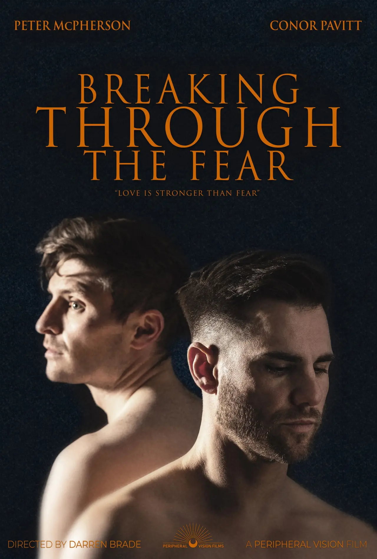 Plakat filmowy "Breaking Through the Fear"