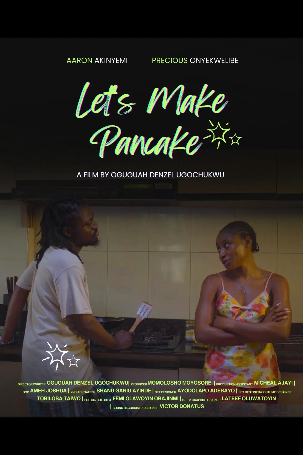 Plakat filmowy "Lets make Pancake"