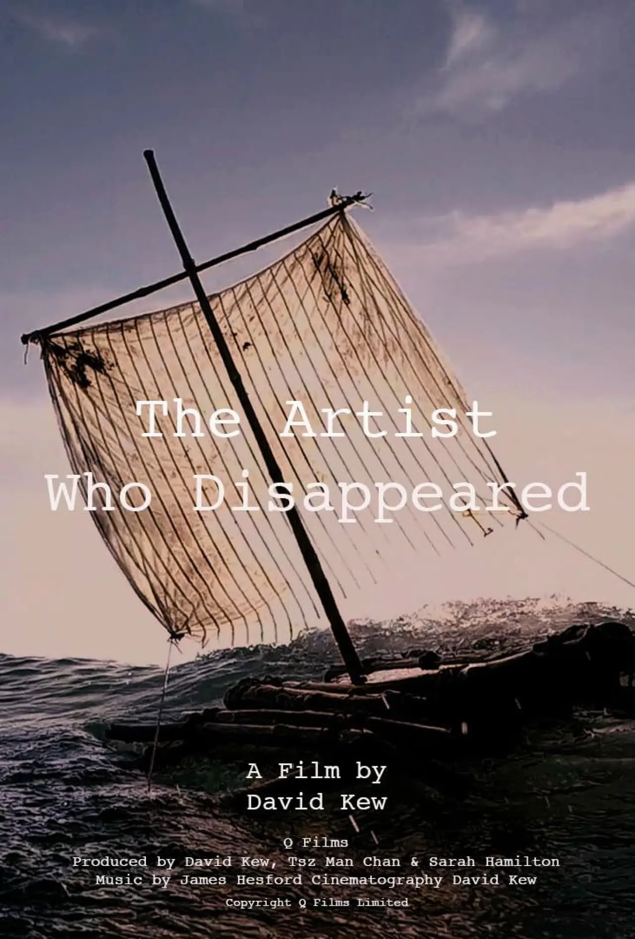Plakat filmowy "The Artist Who Disappeared"